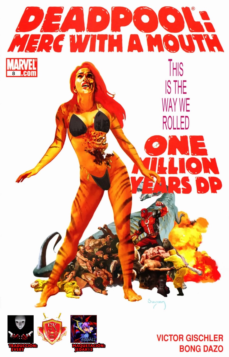 Carátula Deadpool - Merc with a Mouth 08.cbr