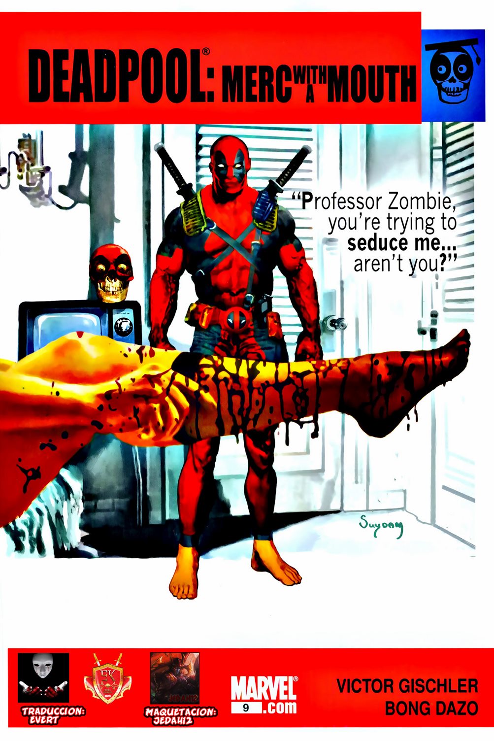 Carátula Deadpool - Merc with a Mouth 09.cbr