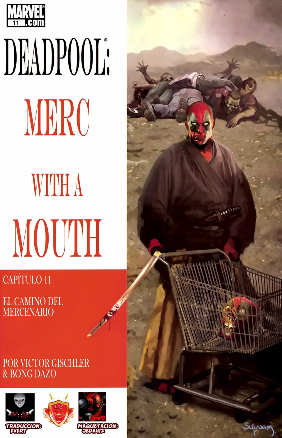 Carátula Deadpool - Merc with a Mouth 11.cbr