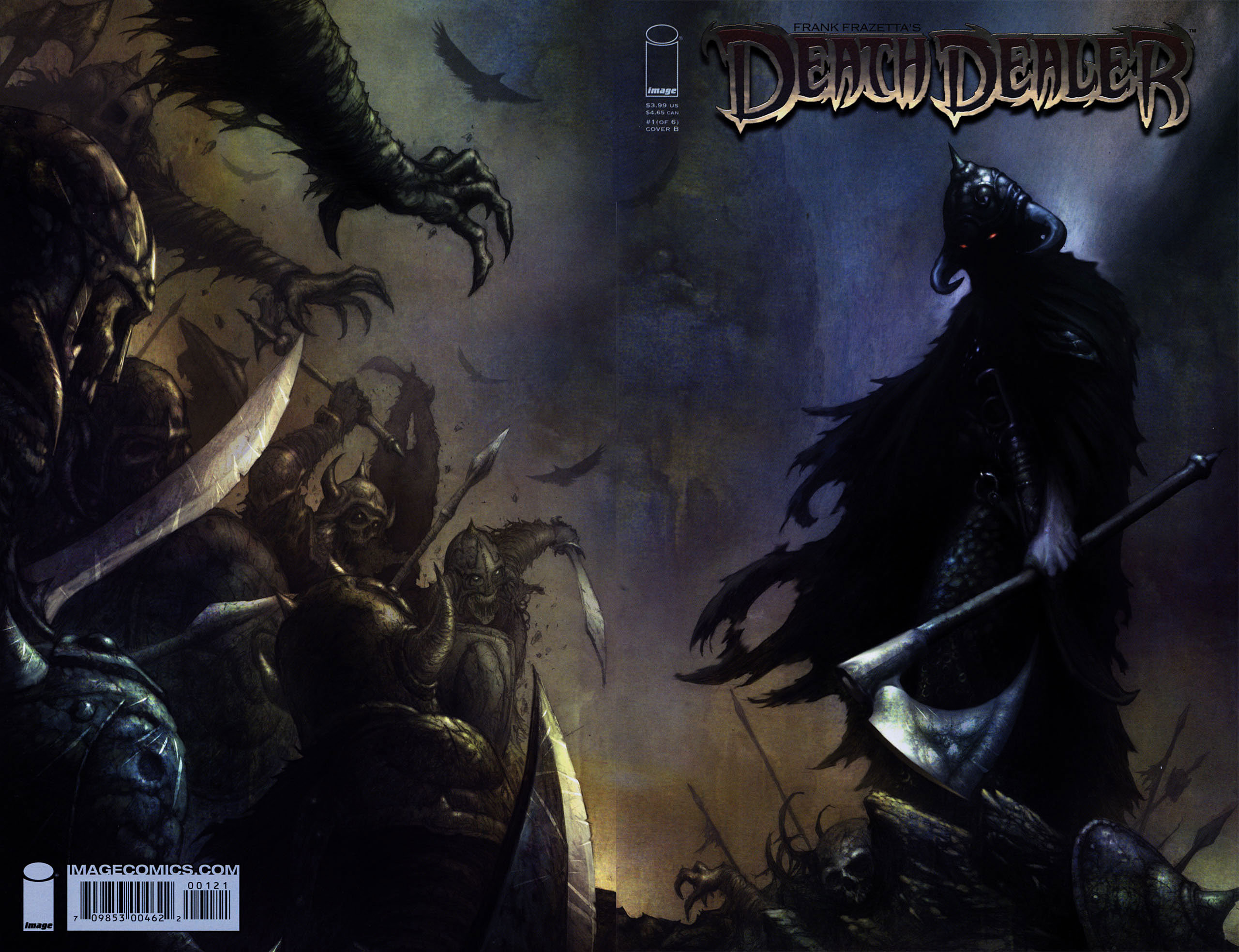 Carátula Death Dealer - Sombras de Mirahan #01.cbr
