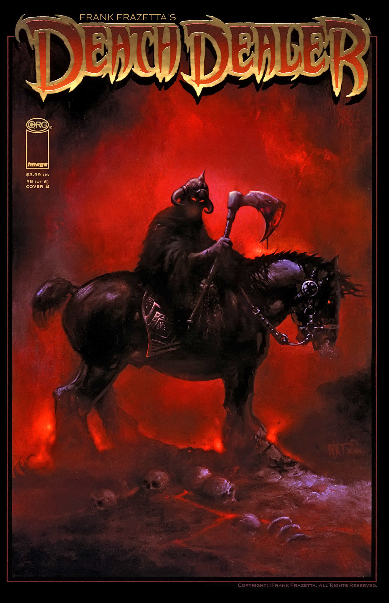 Carátula Death Dealer - Sombras de Mirahan #06.cbr