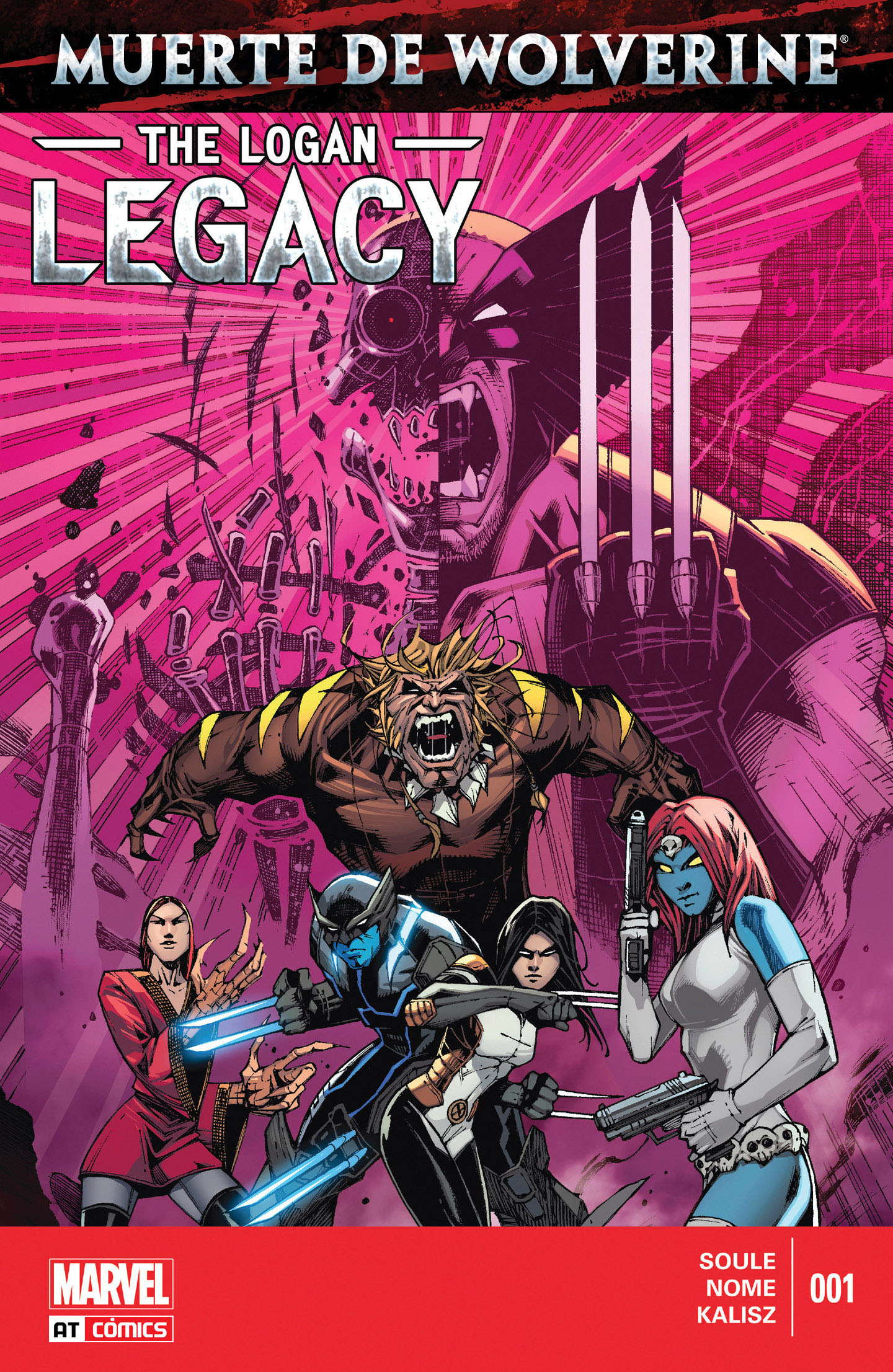 Carátula Death of Wolverine The Logan Legacy #1.cbr