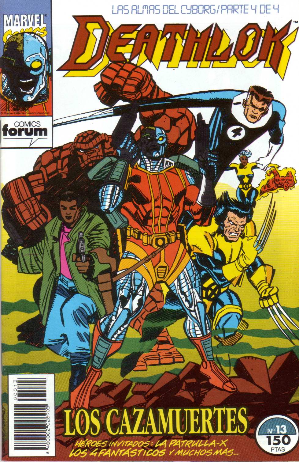 Carátula Deathlok 13.cbr