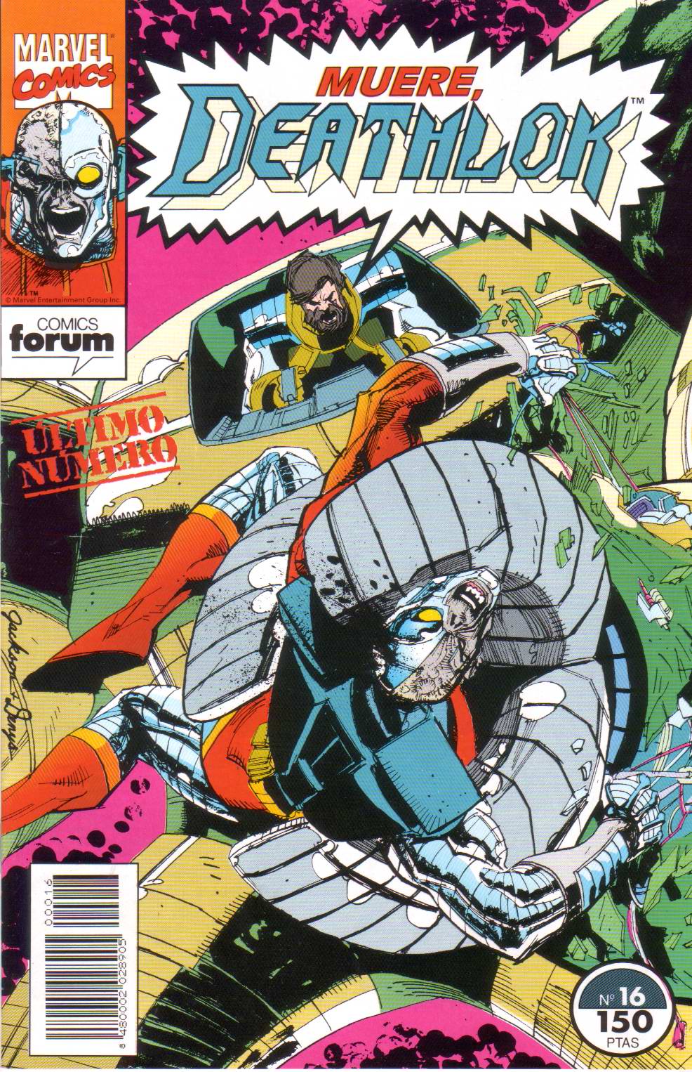 Carátula Deathlok 16.cbr