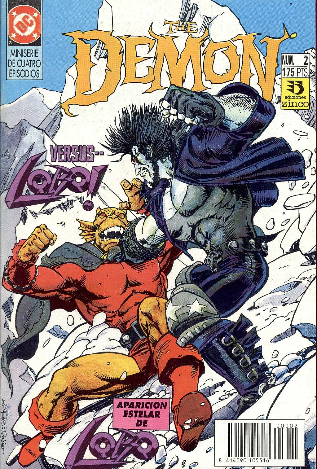 Carátula Demon vs Lobo  #02@com1cfan.cbr