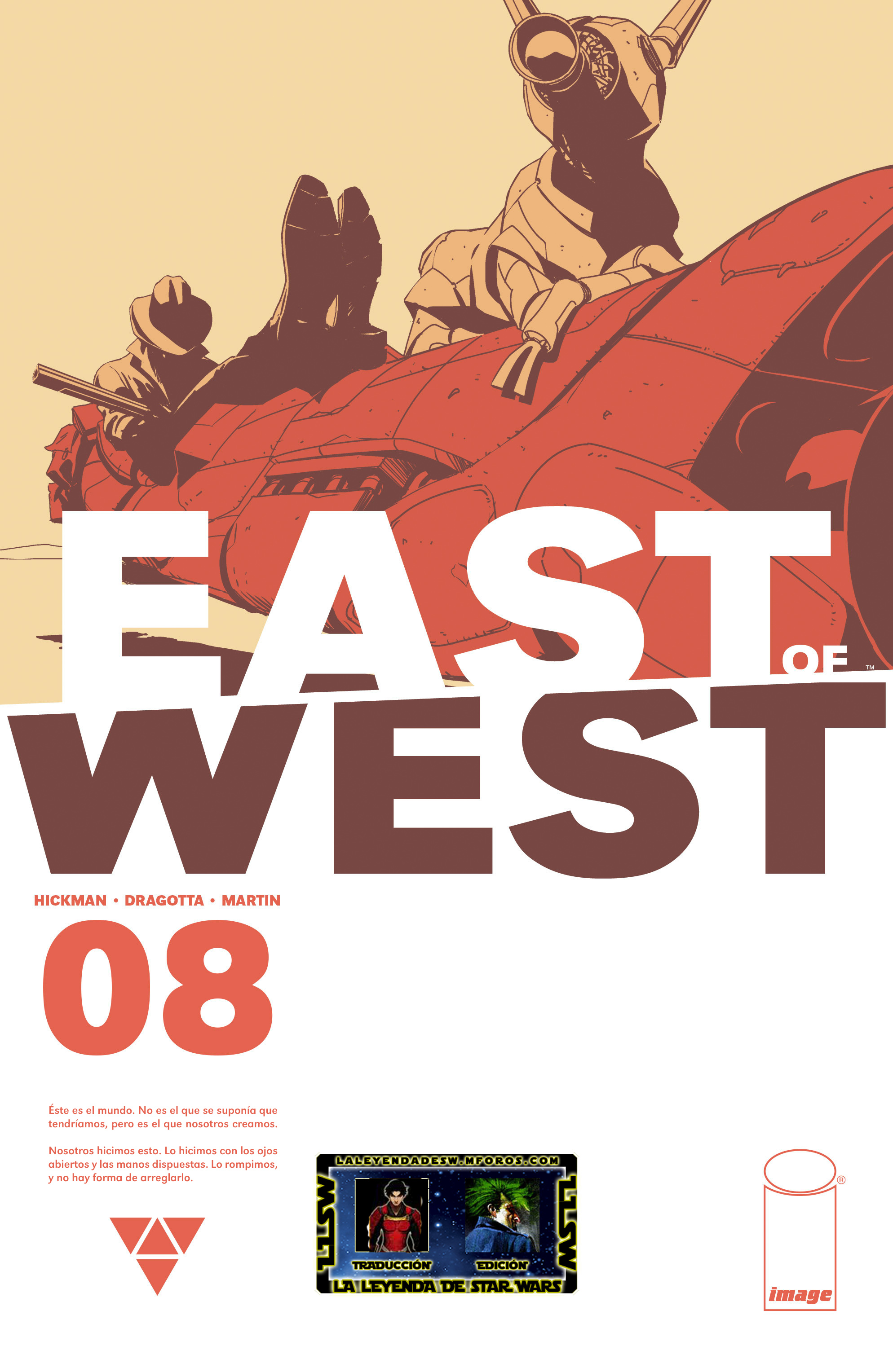 Carátula East of West #08.cbr