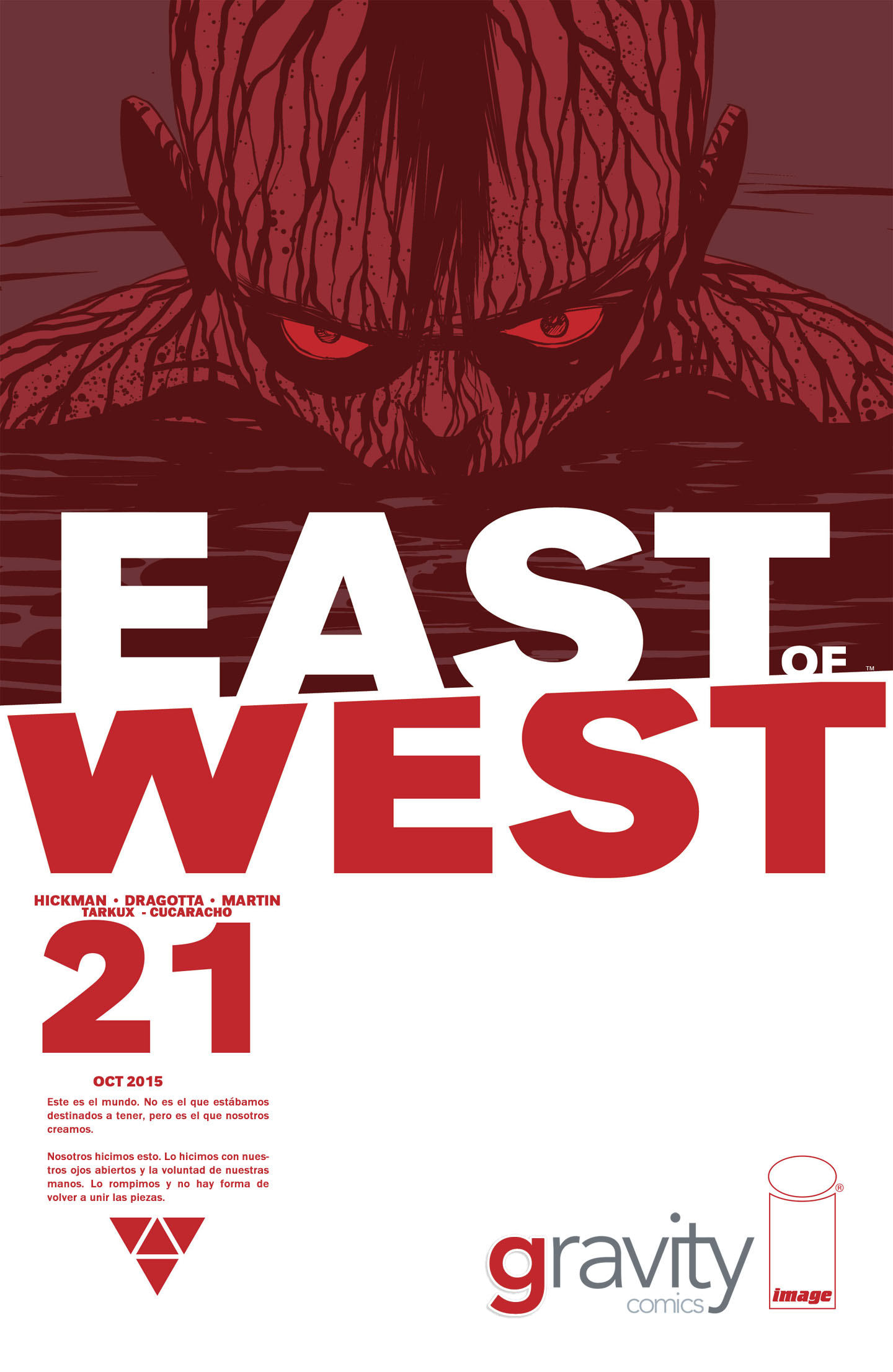 Carátula East of West #21.cbr