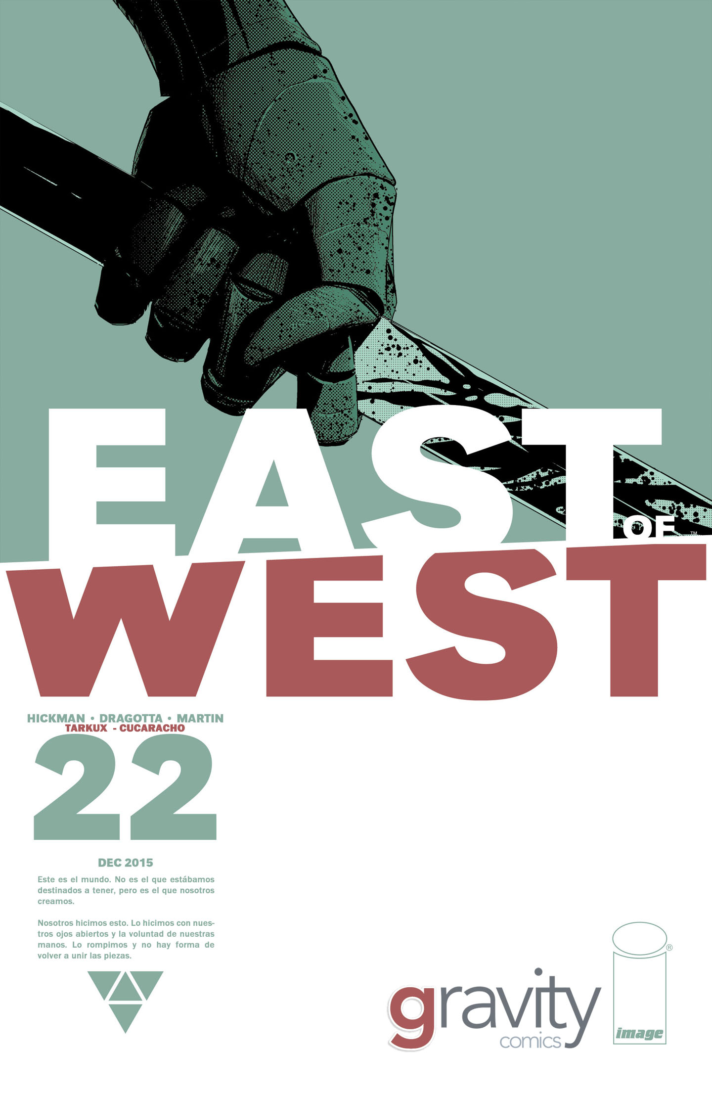 Carátula East of West #22.cbr