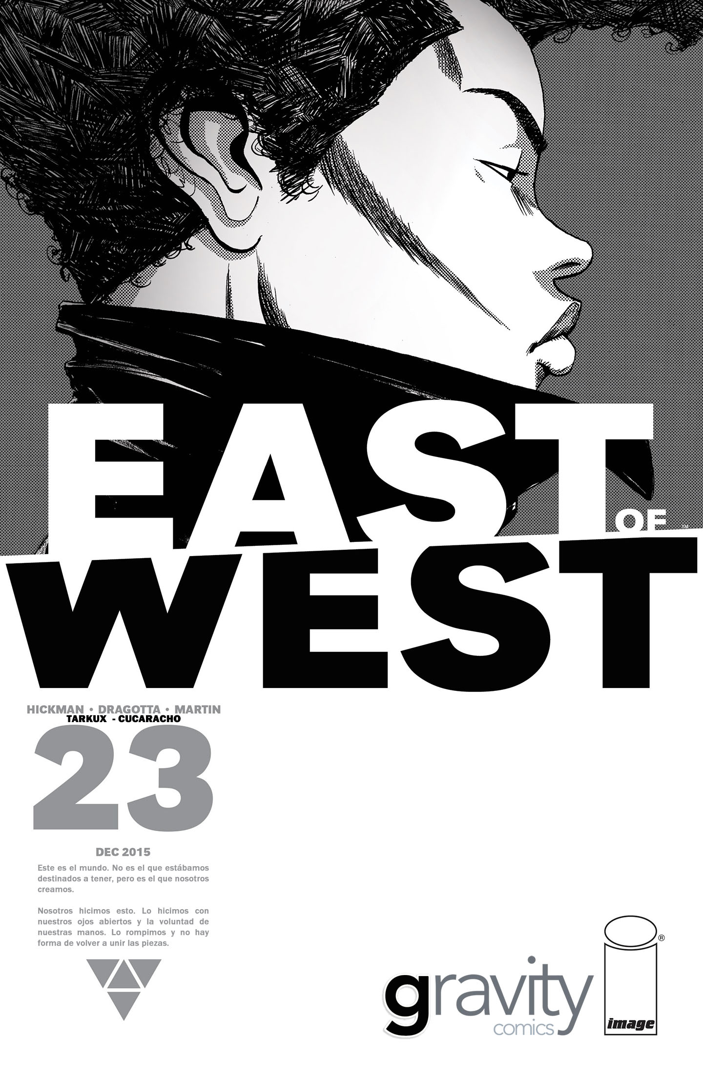 Carátula East of West #23.cbr