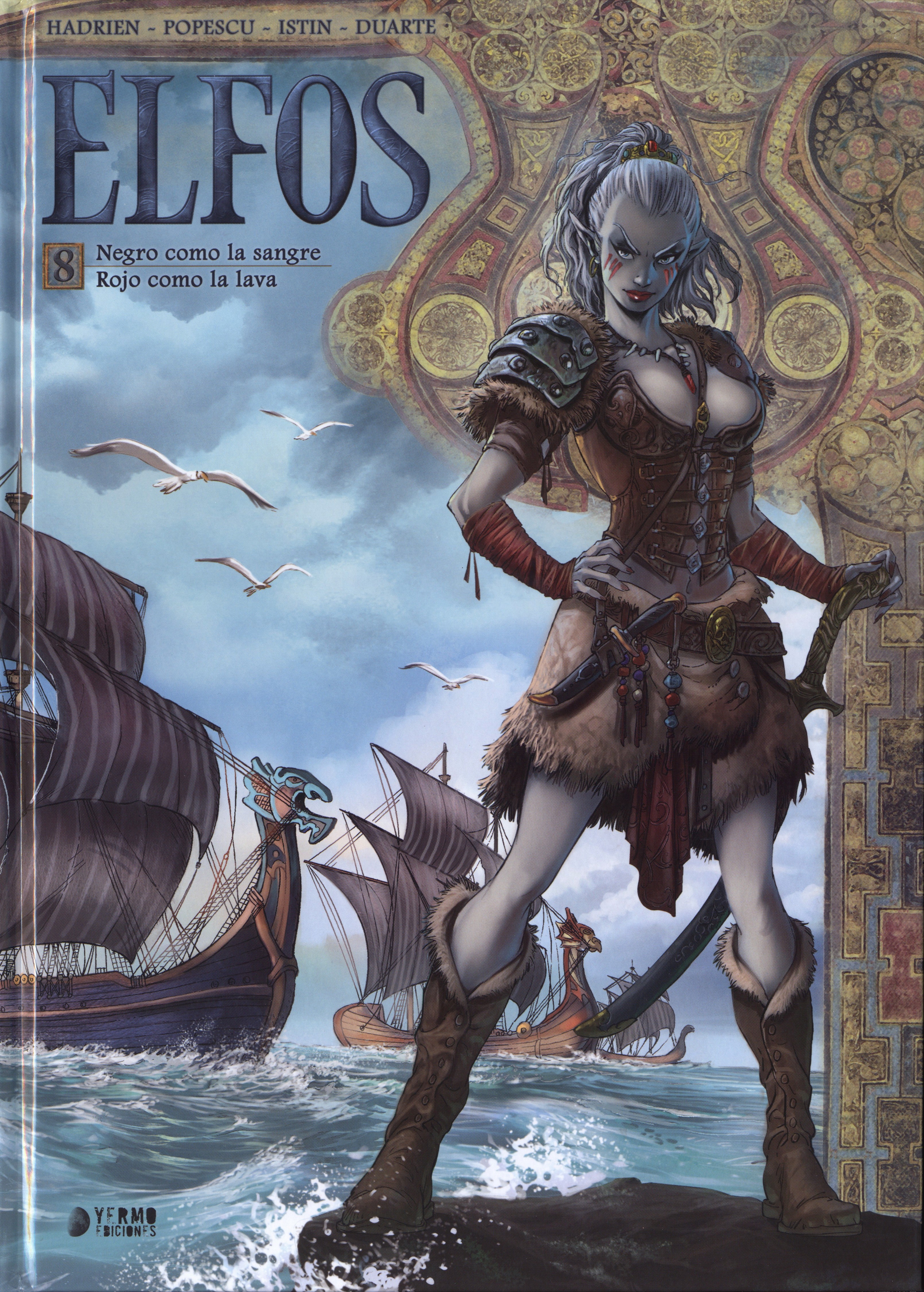 Carátula Elfos Vol. 08 (Elfes 15-16).cbr