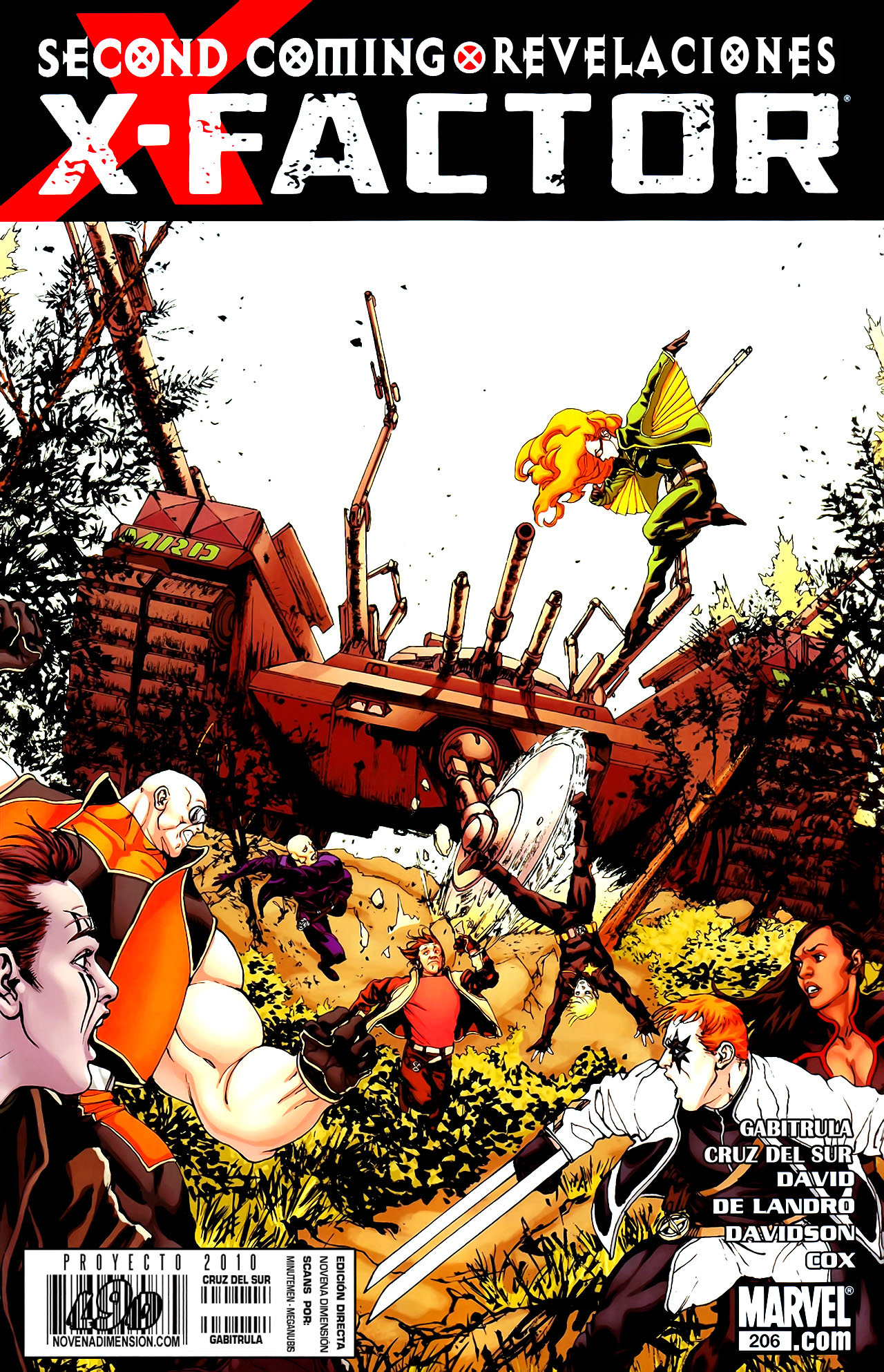 Carátula 19 X-Factor 206 -Revelations.cbr