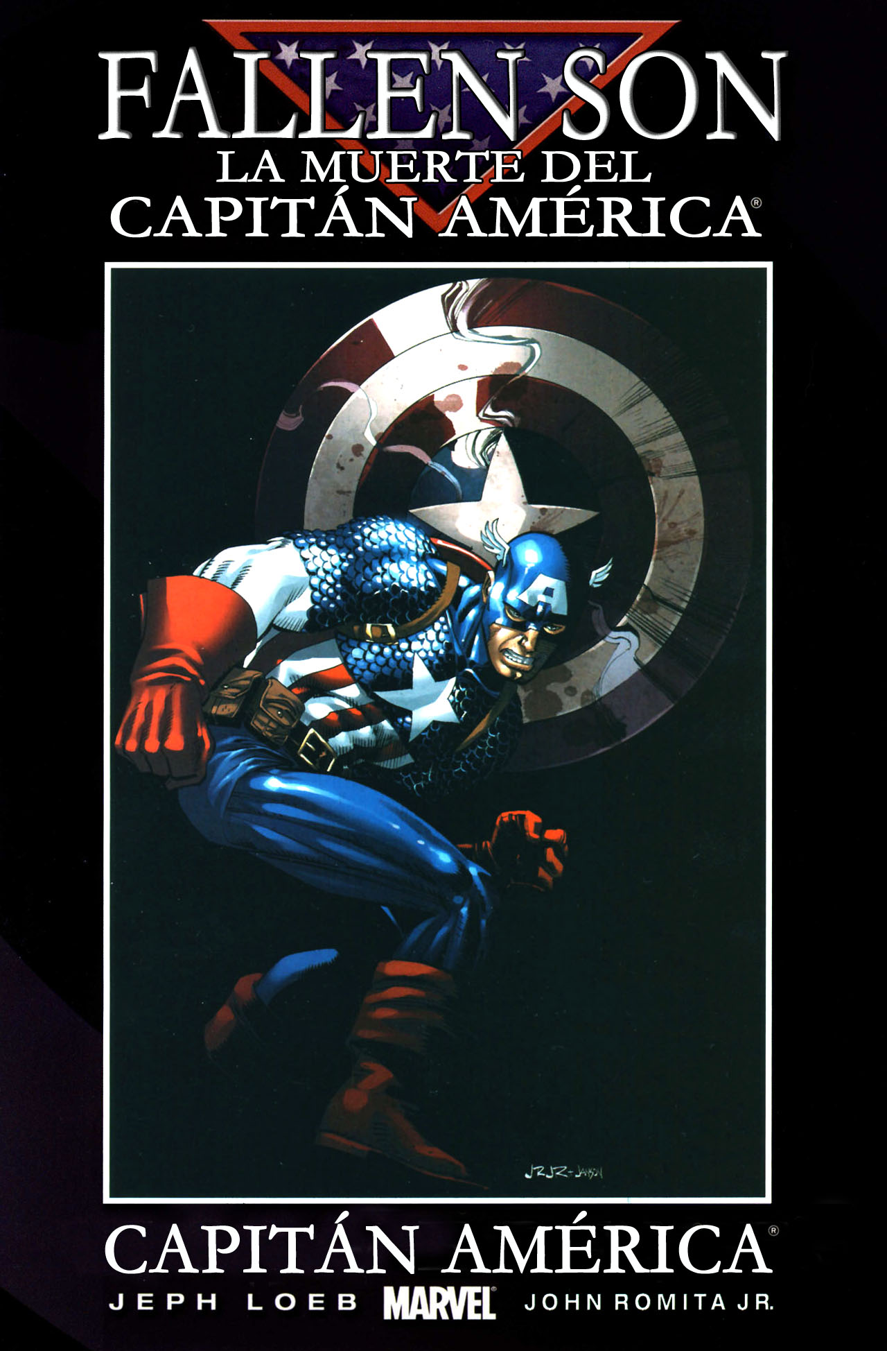 Carátula Fallen Son #03 - Captain America.cbr