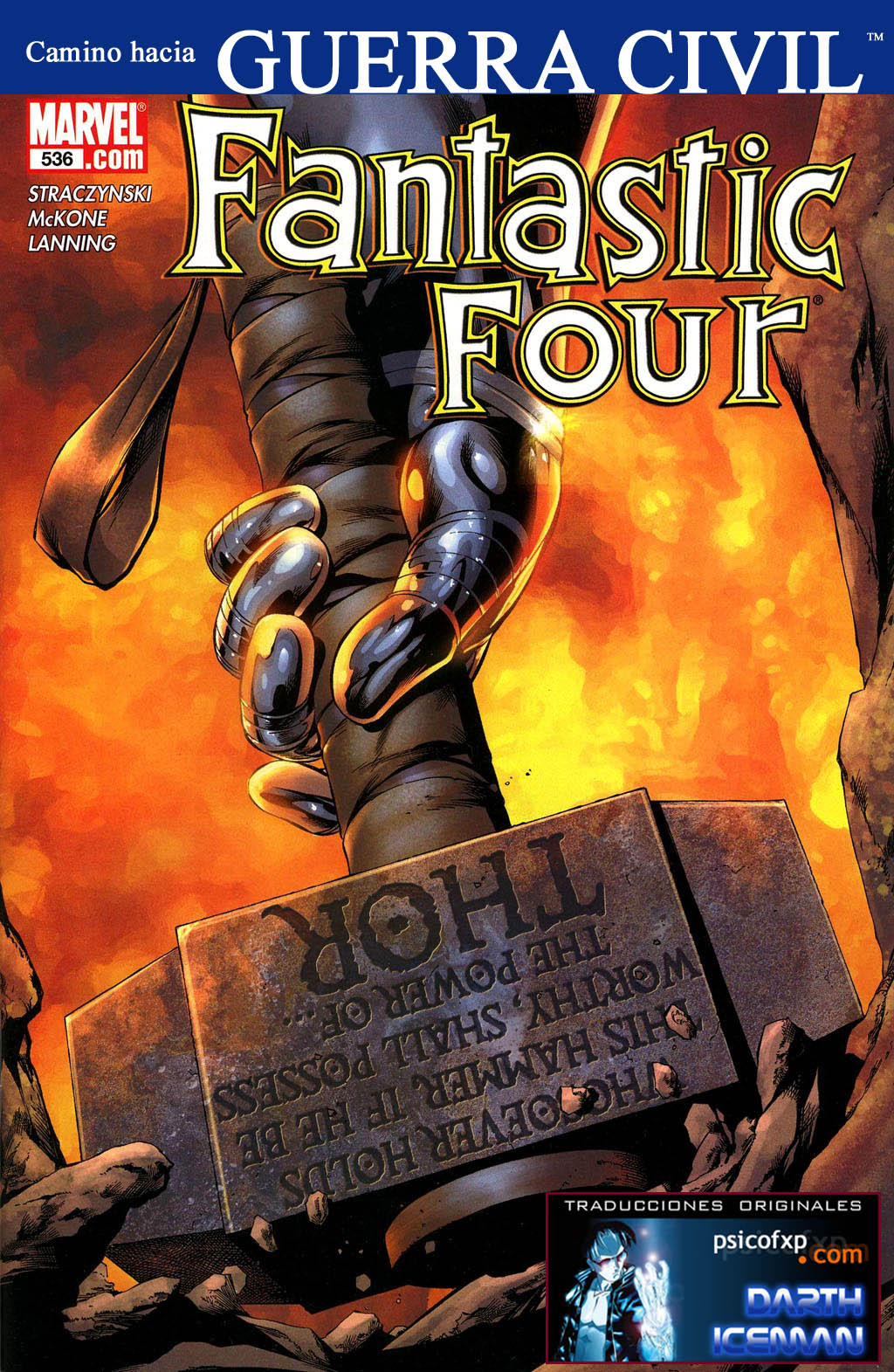 Carátula 003 Fantastic four 536.cbr