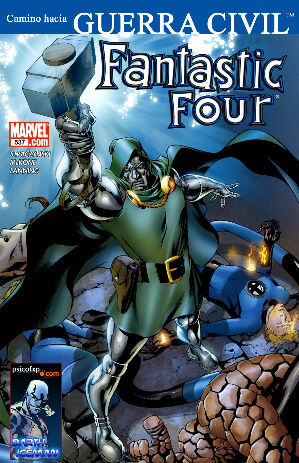 Carátula 007 Fantastic four 537.cbr