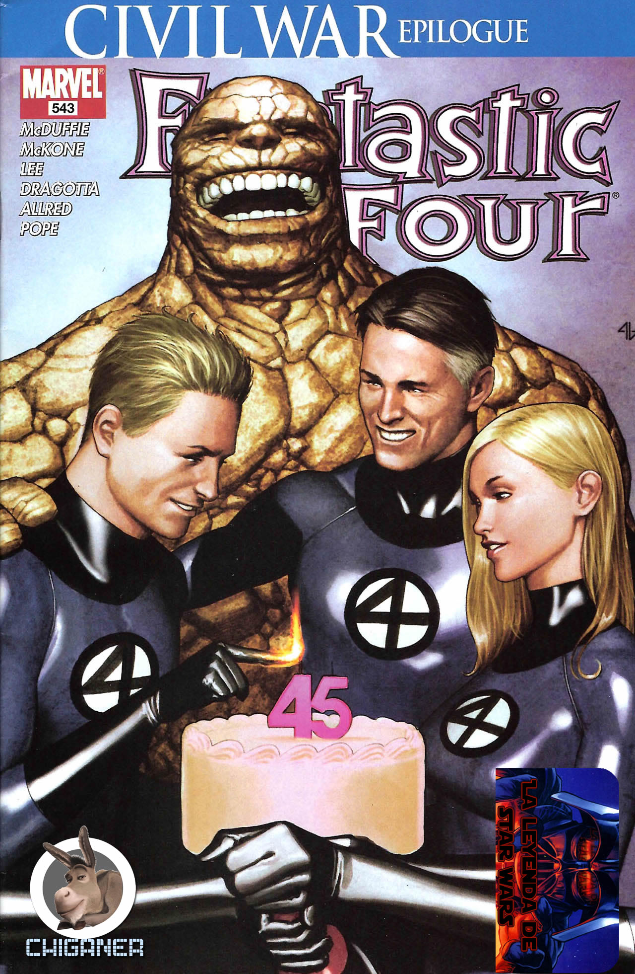Carátula 105 Fantastic Four 543.cbr