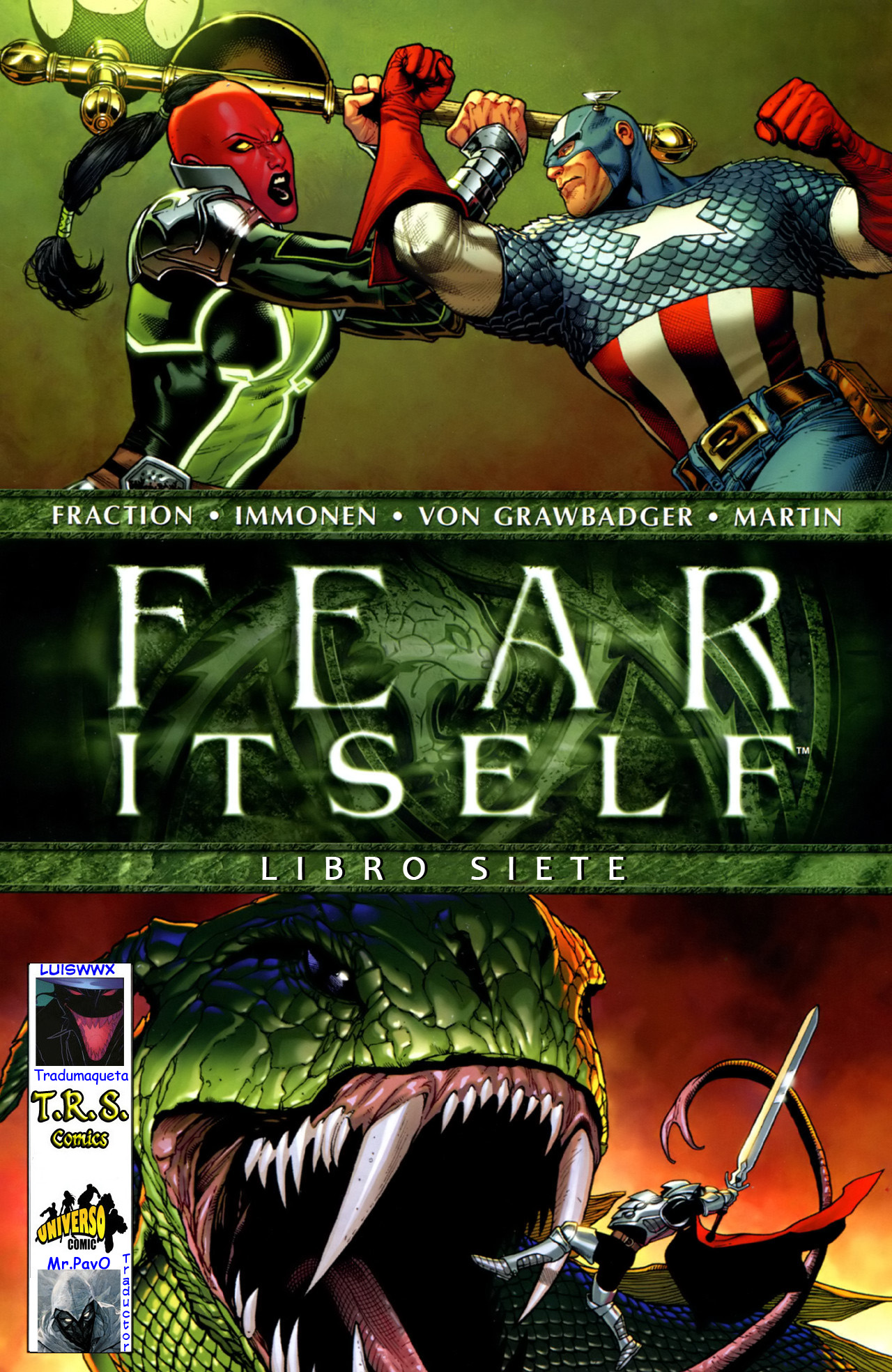 Carátula 7.- Fear Itself #7.cbr