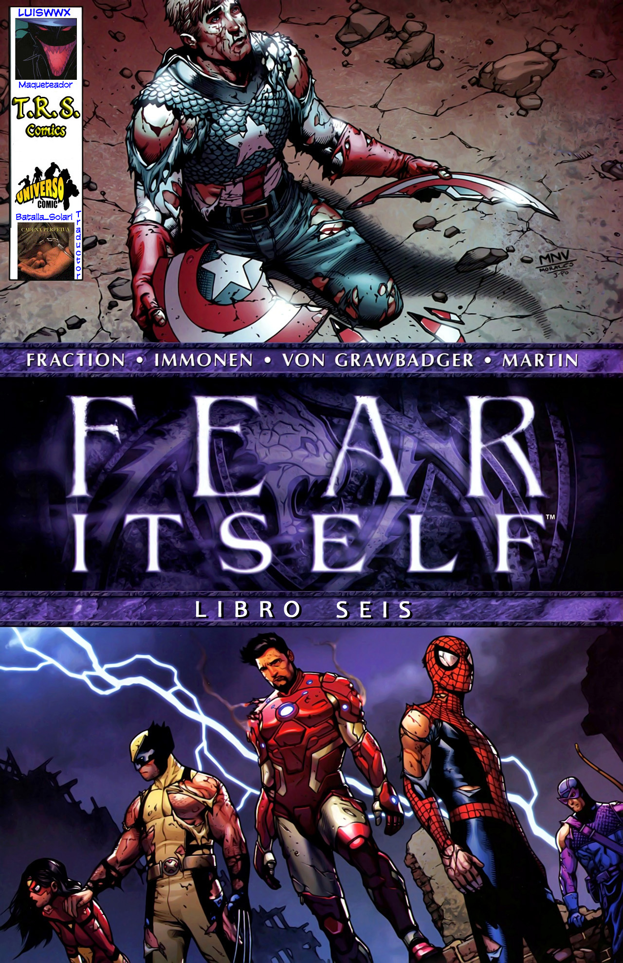 Carátula 6.- Fear Itself #6.cbr