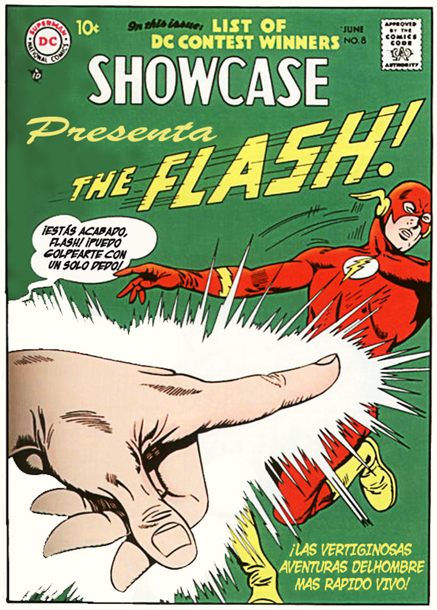 Carátula Flash Vol.1 #08 (Showcase).cbr