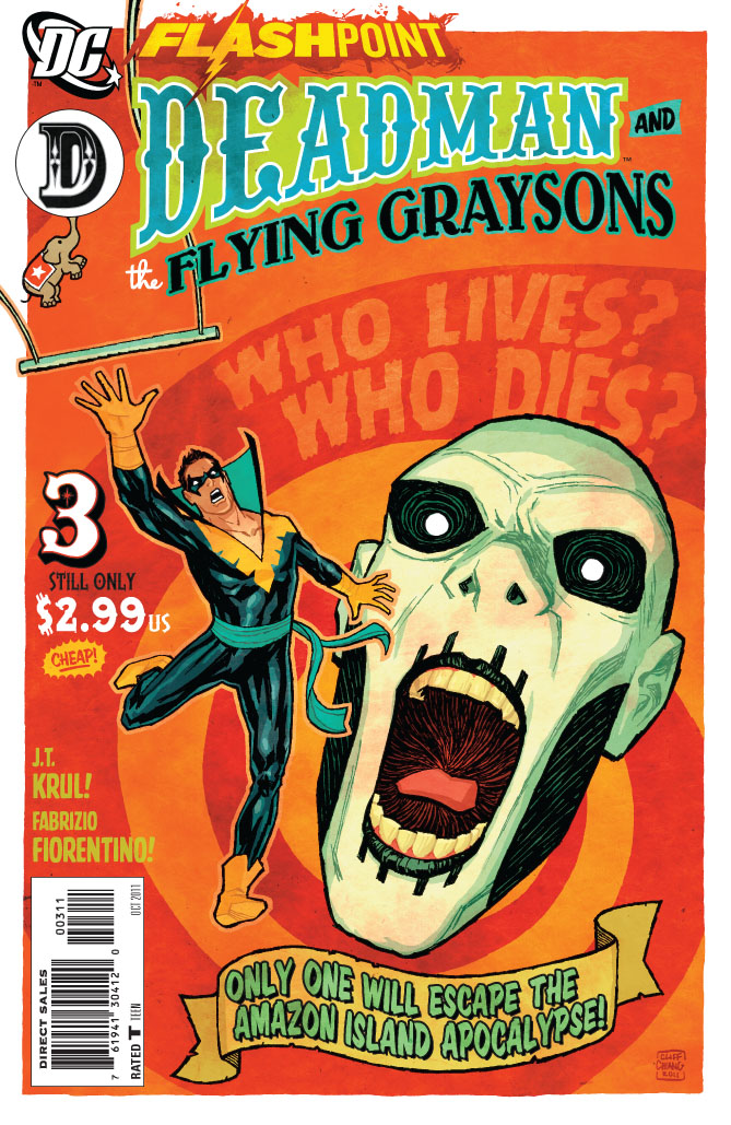 Carátula 52.- Flashpoint - Deadman And The Flying Graysons #3.cbr