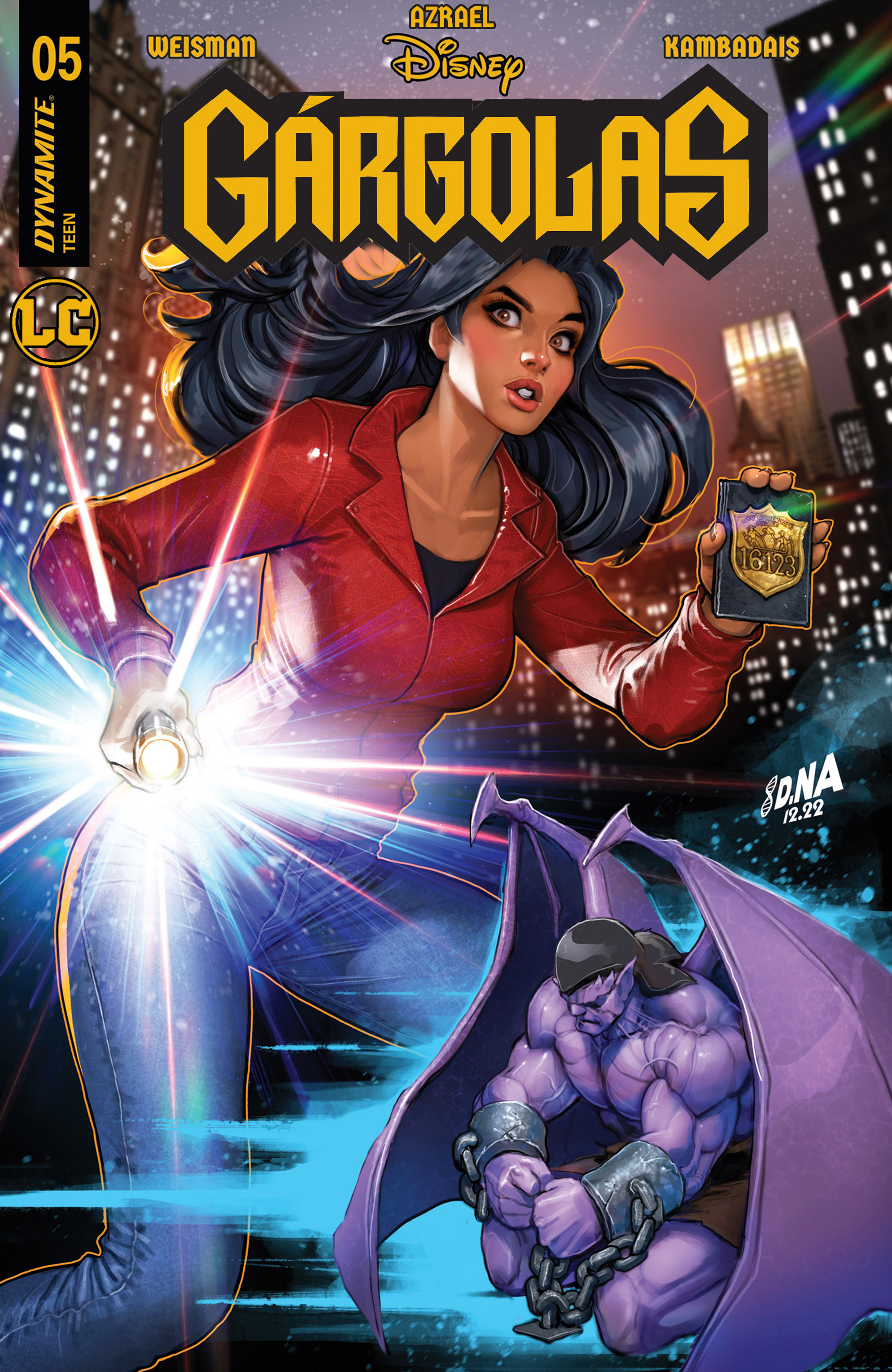 Carátula Gargoyles #05 - Azrael (LC).cbr