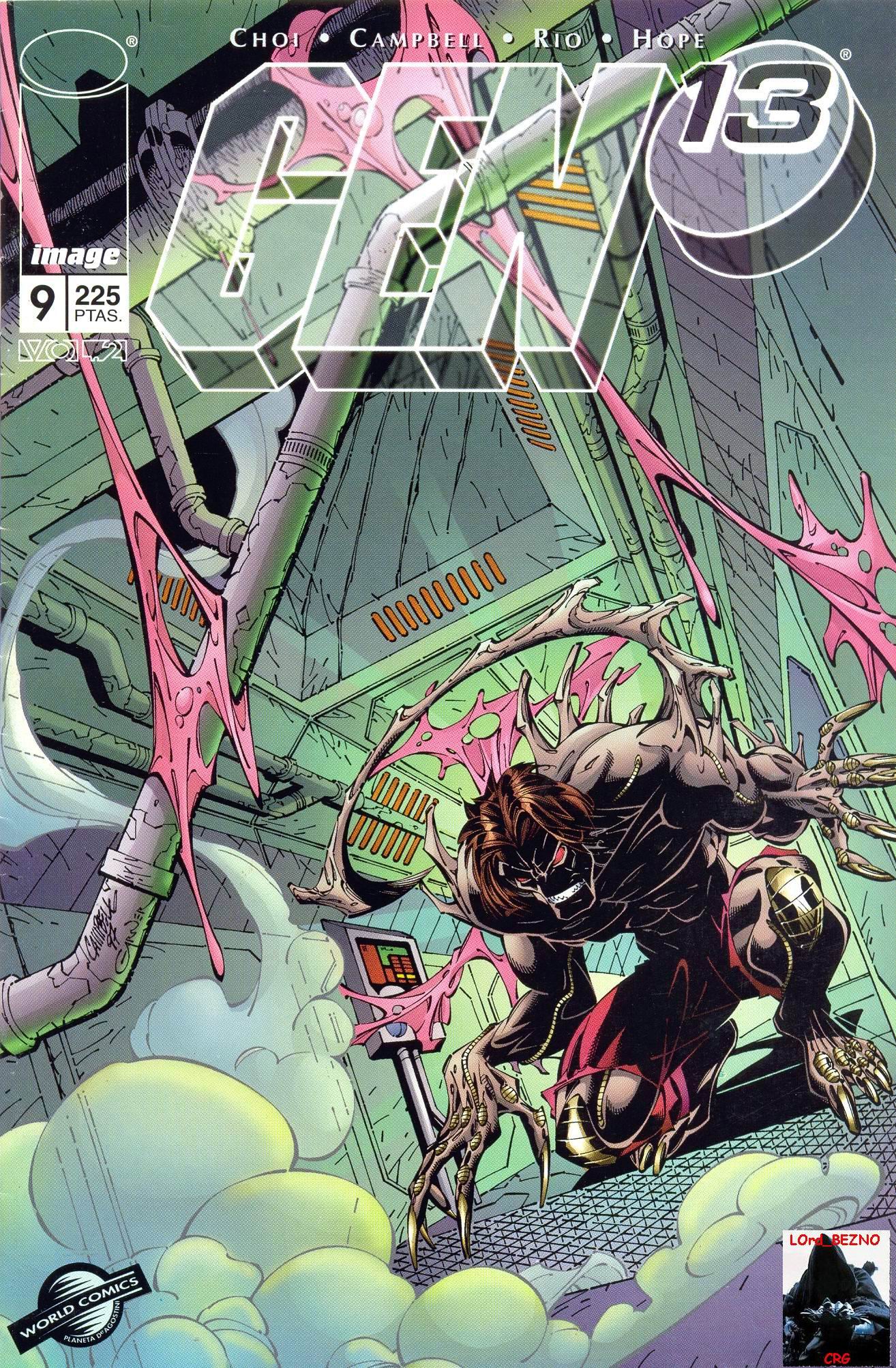 Carátula Gen13 Vol2 #09.cbr