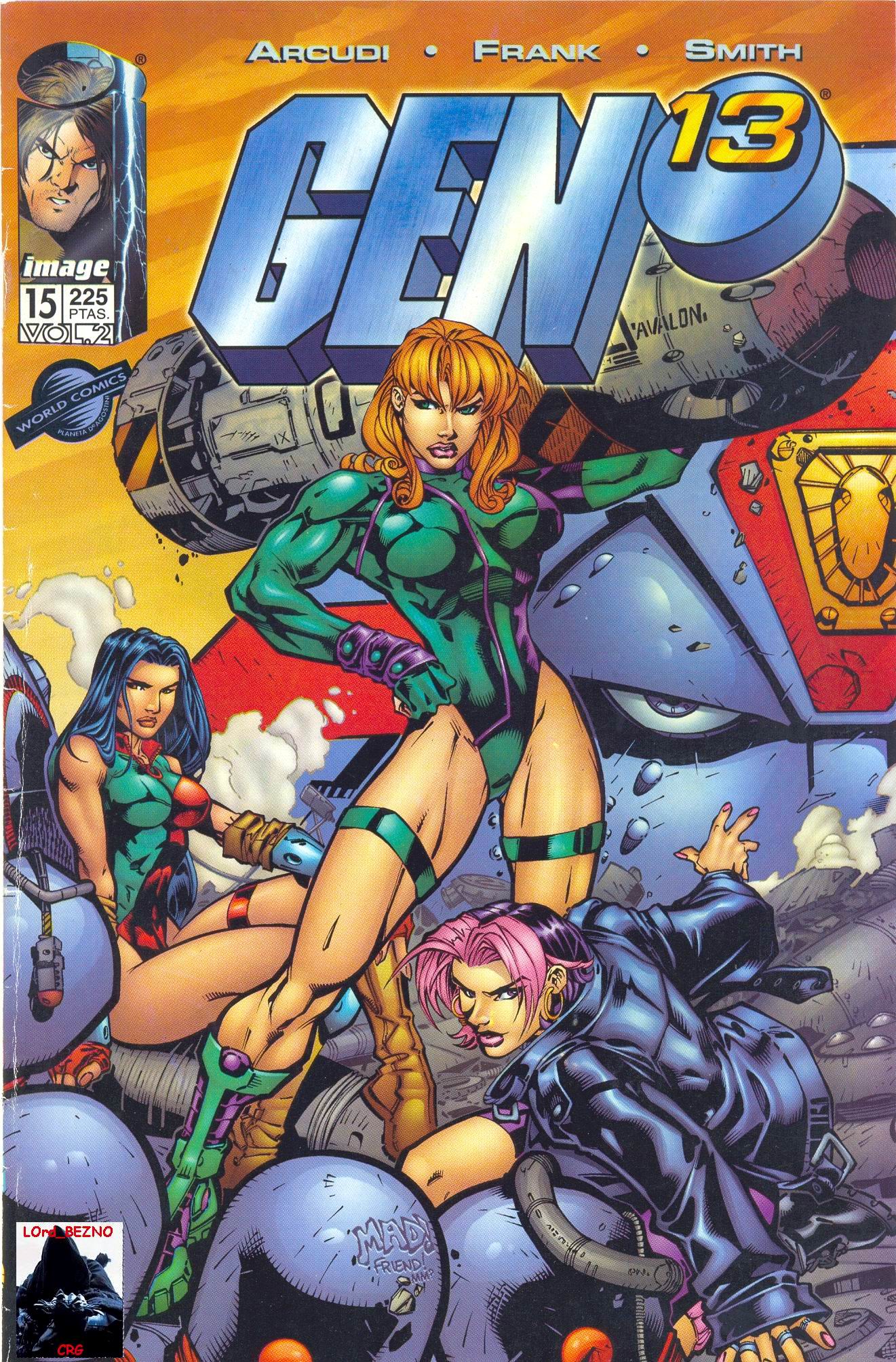 Carátula Gen13 Vol2 #15.cbr