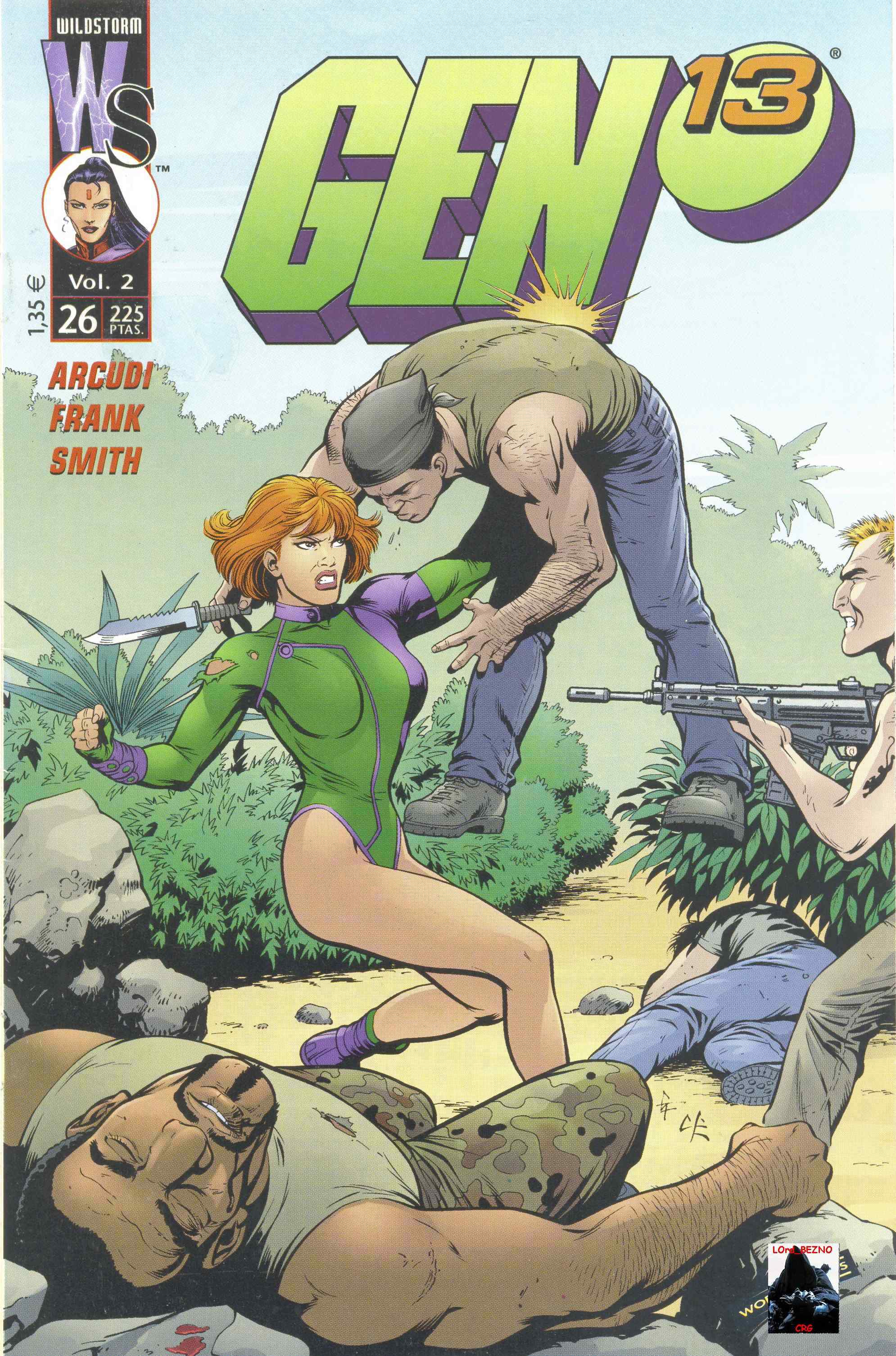 Carátula Gen13 Vol2 #26.cbr