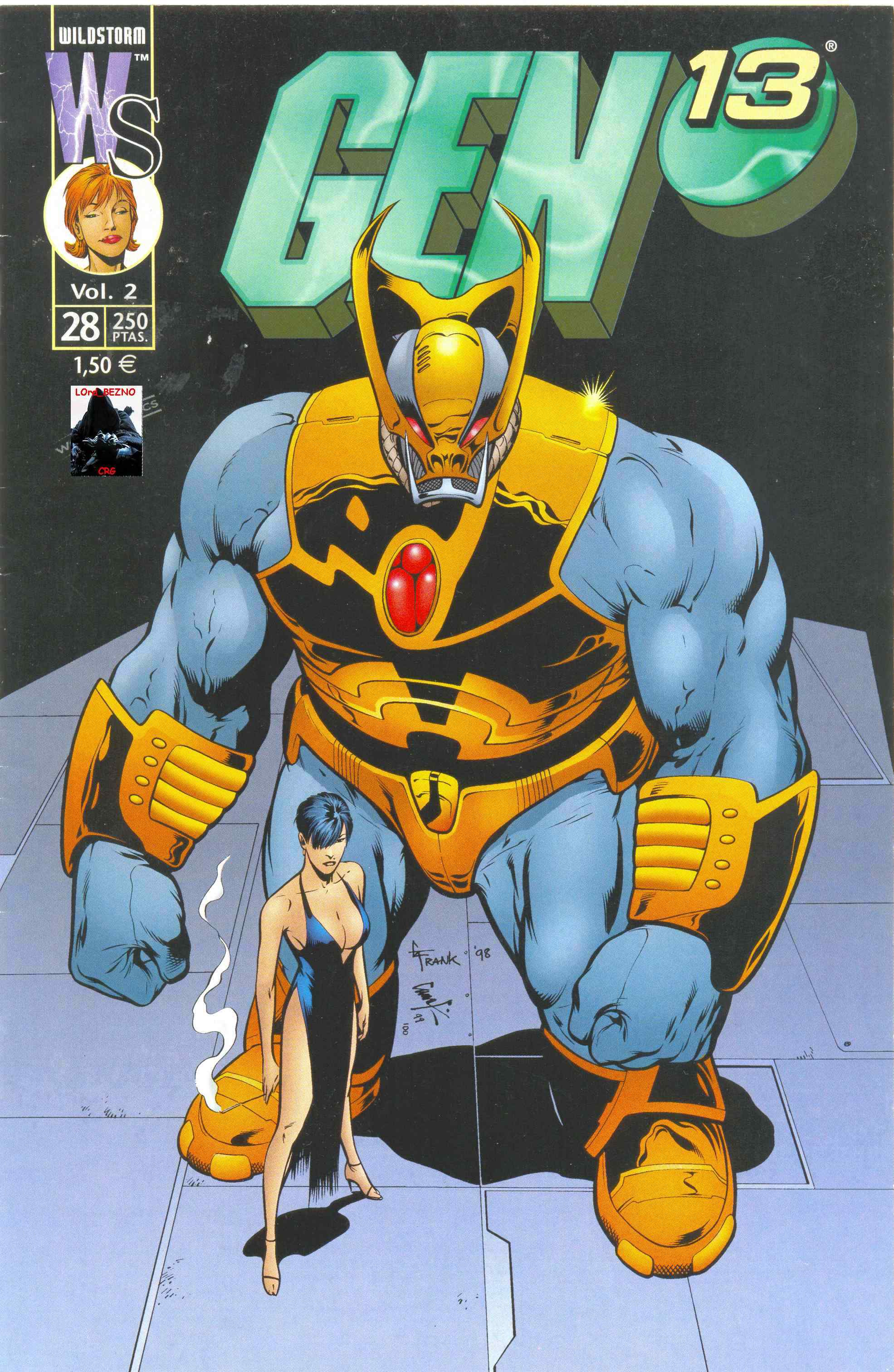 Carátula Gen13 Vol2 #28.cbr