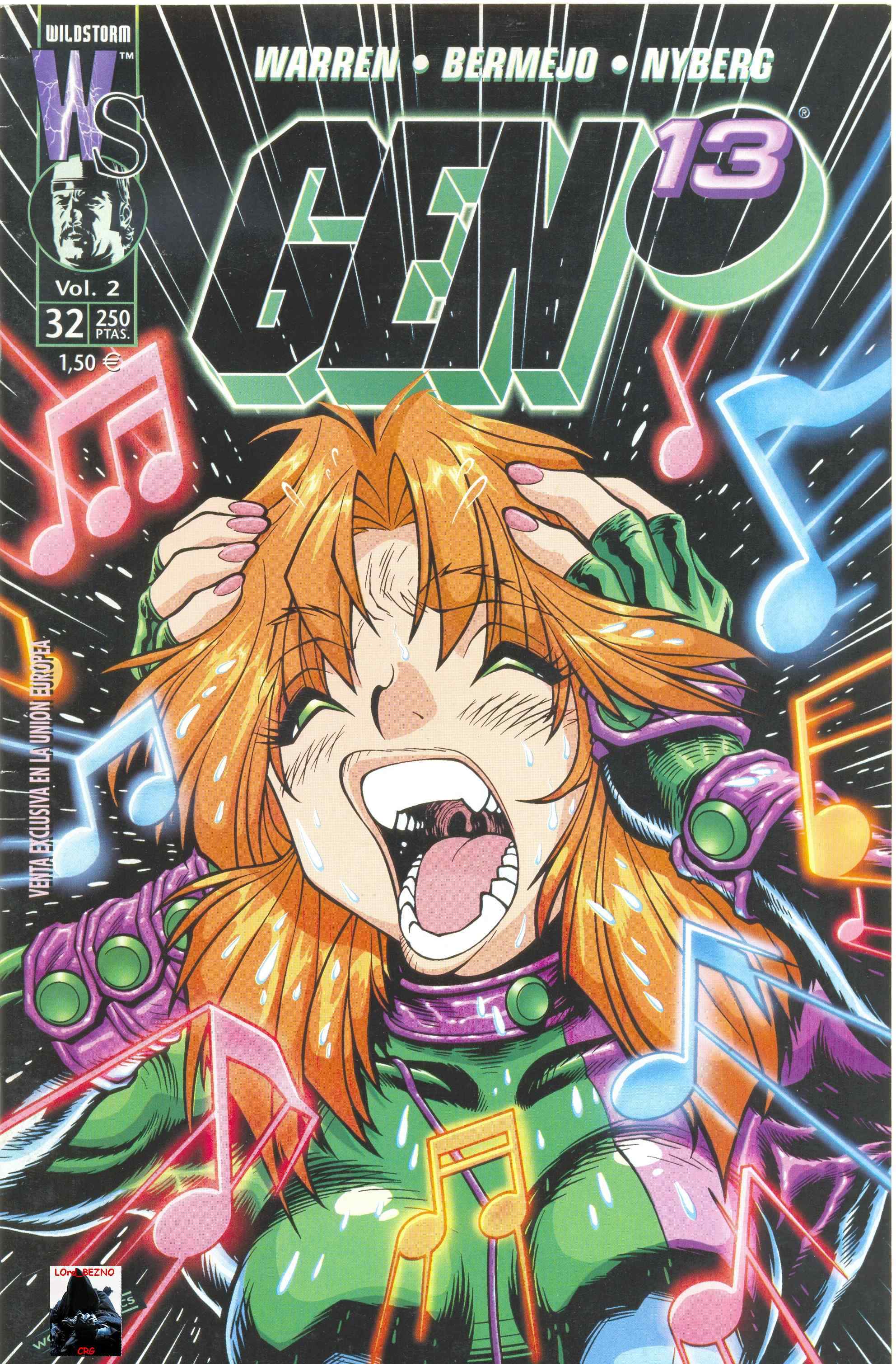 Carátula Gen13 Vol2 #32.cbr