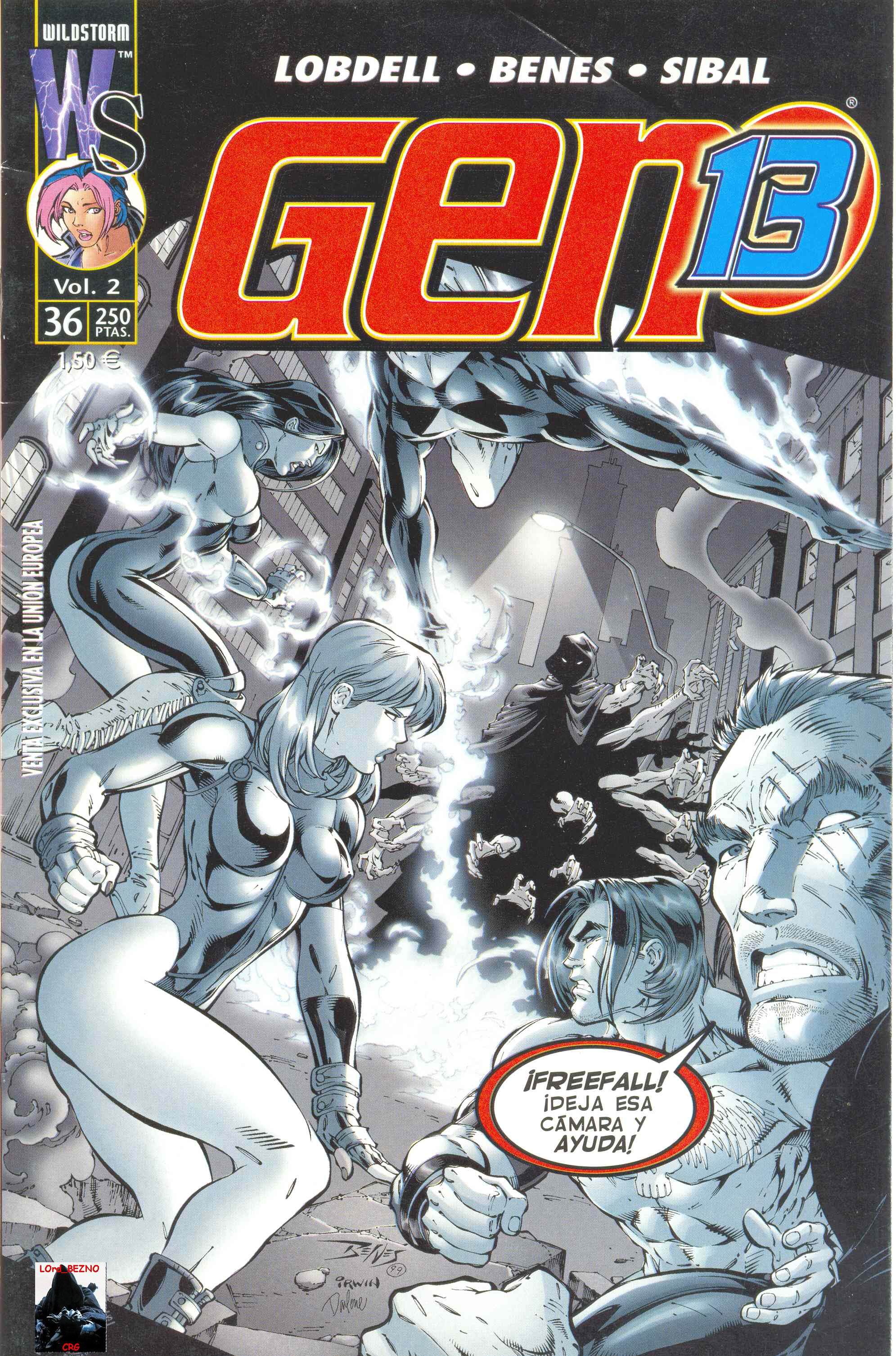Carátula Gen13 Vol2 #36.cbr