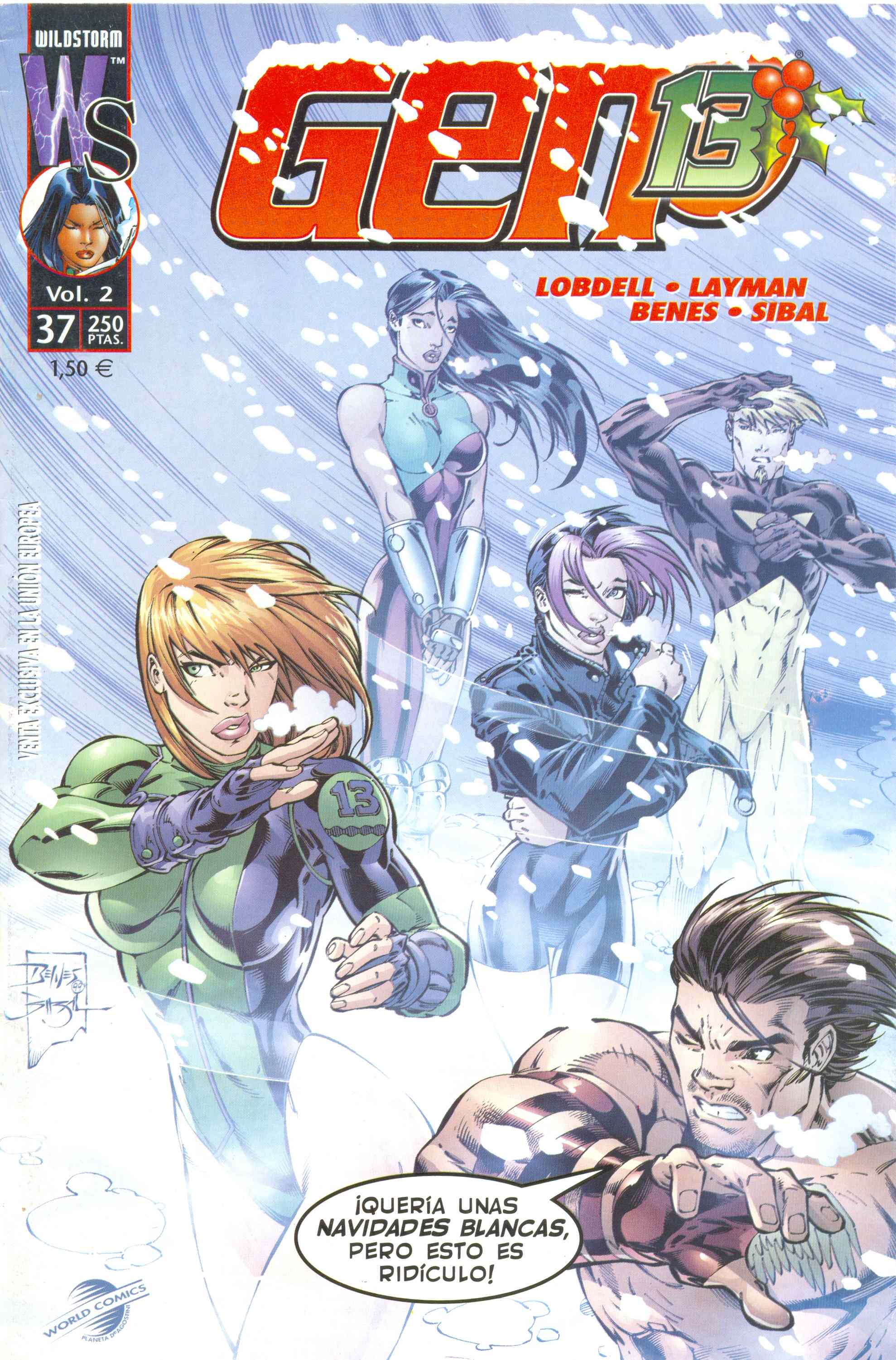 Carátula Gen13 Vol2 #37.cbr