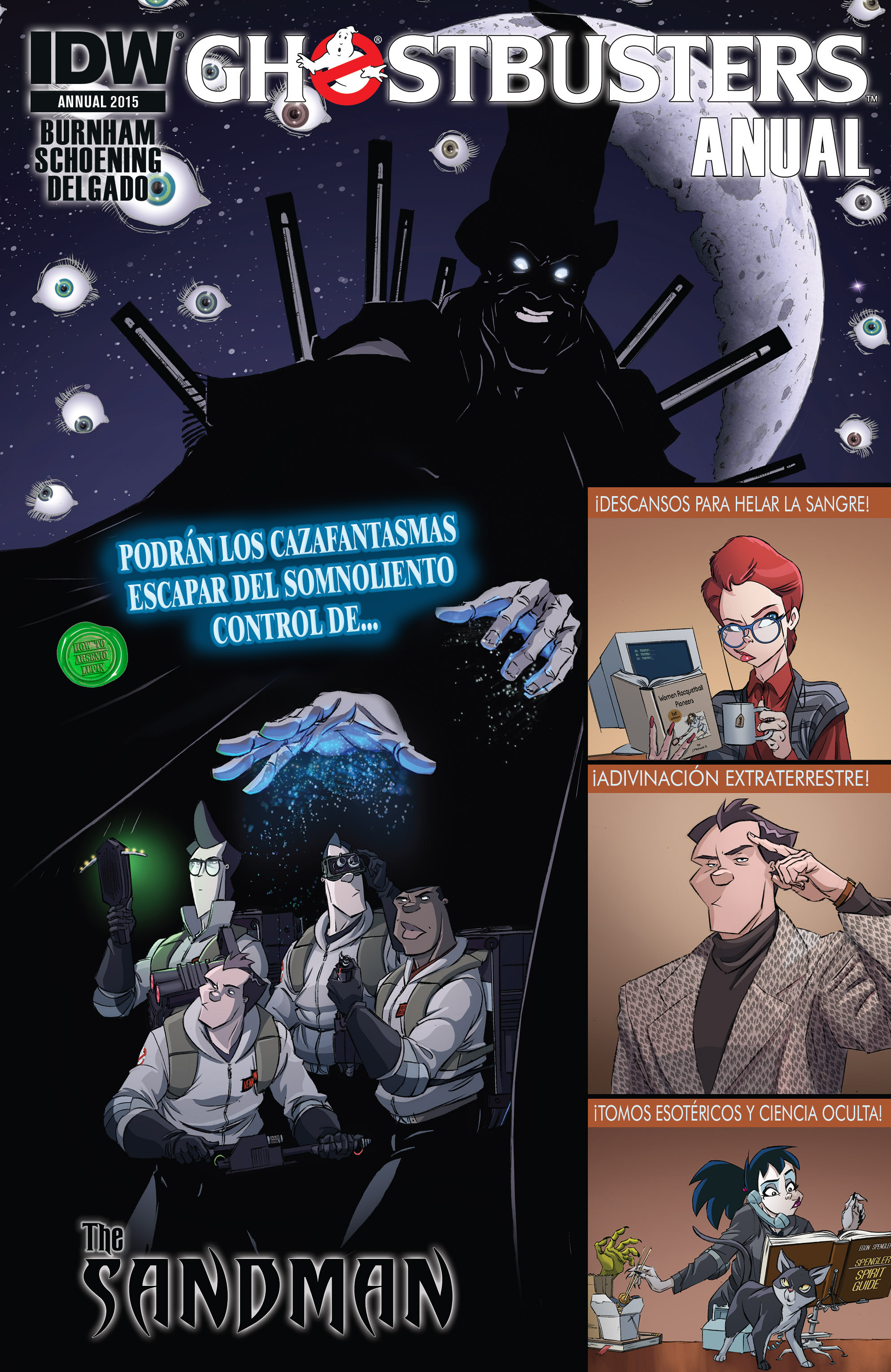 Carátula Ghostbusters Anual 2015.cbr