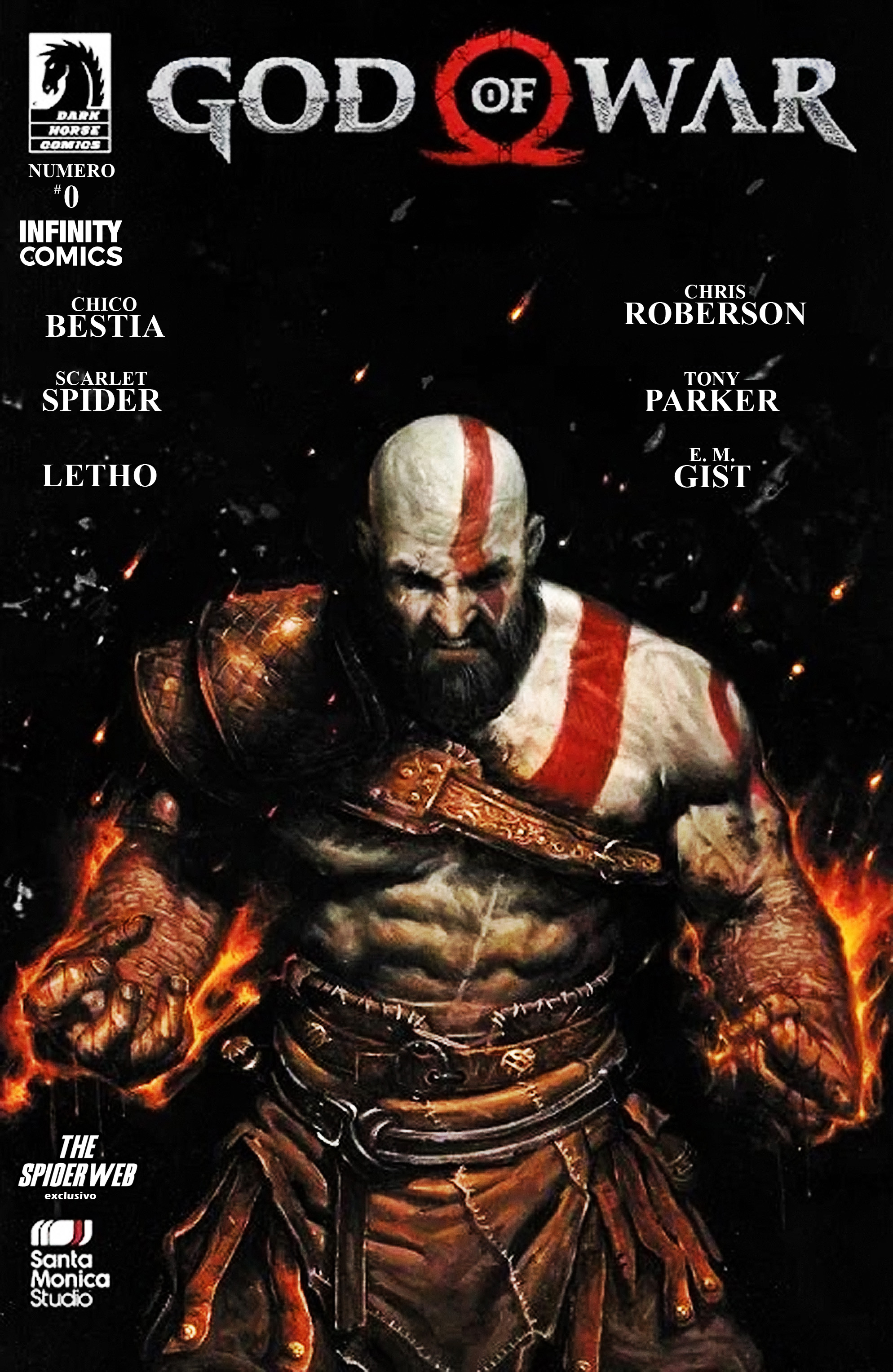 Carátula God of War #0.cbr