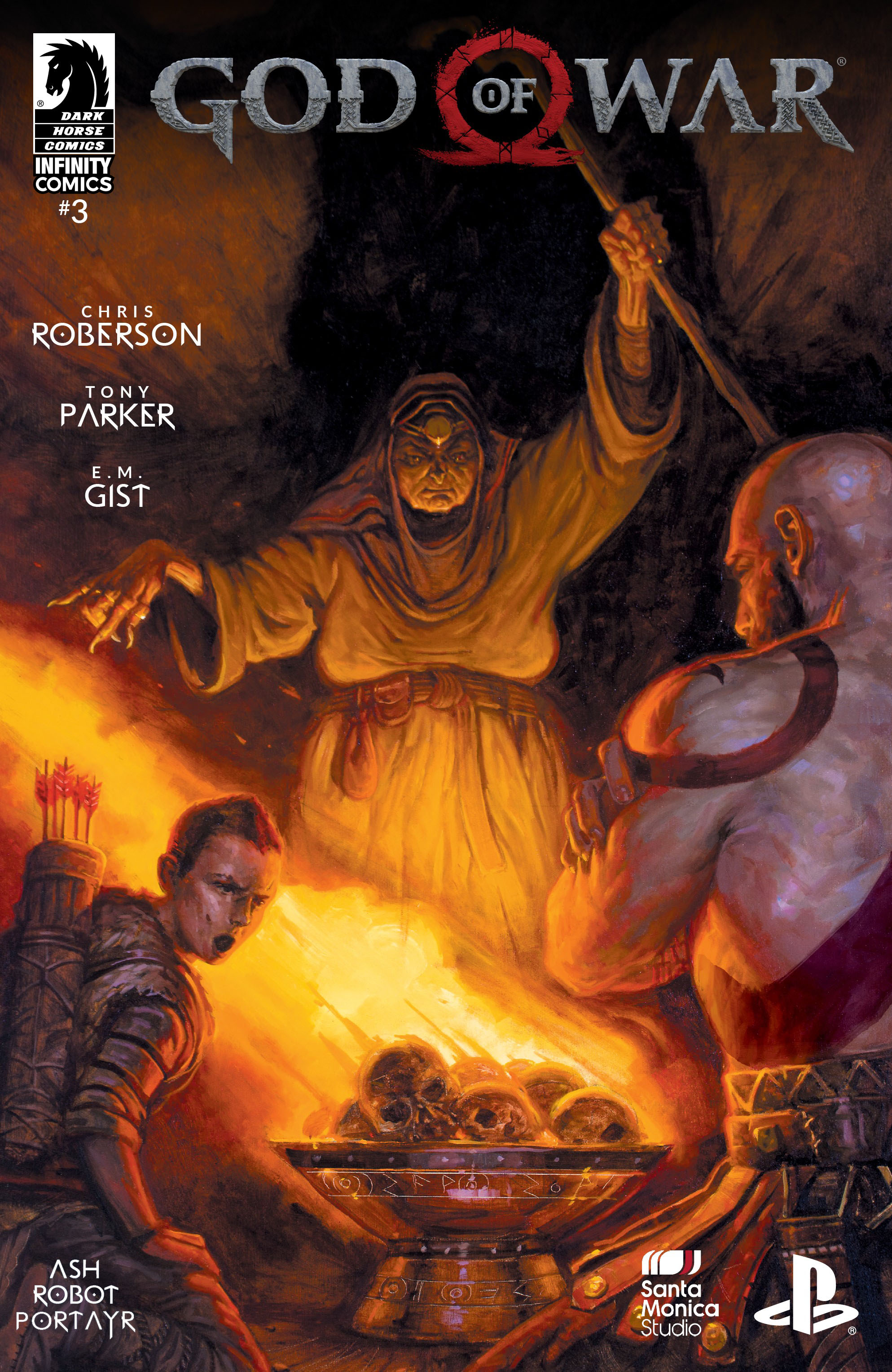 Carátula God of War #3.cbr