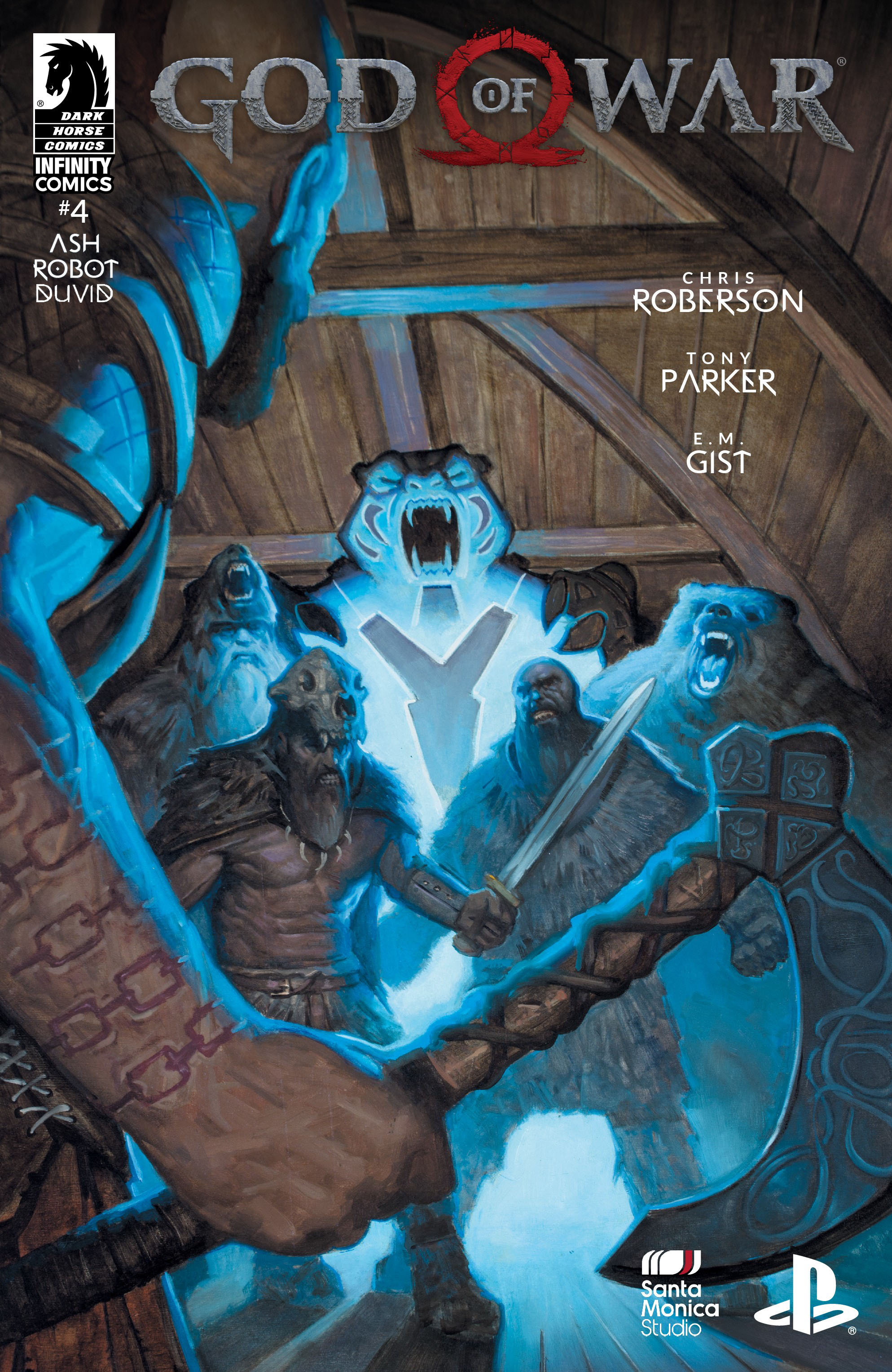 Carátula God of War #4.cbr