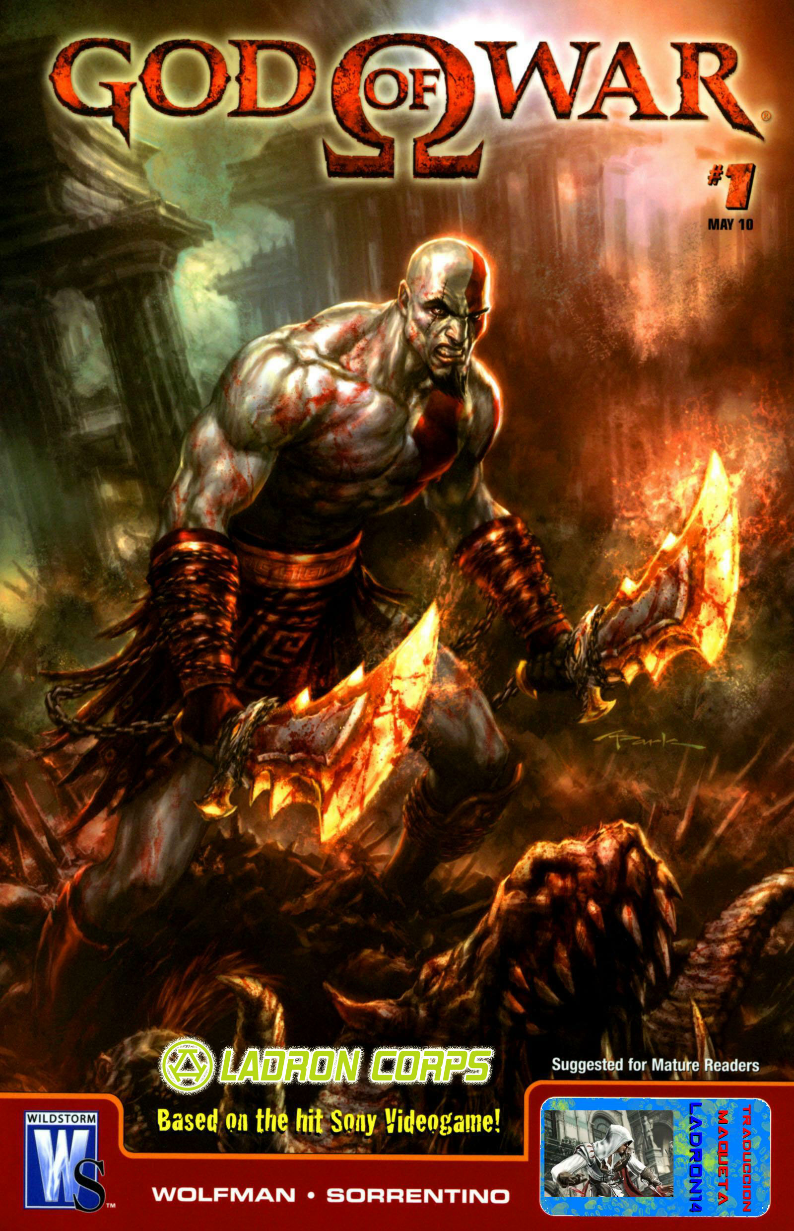 Carátula God of War 01.cbr
