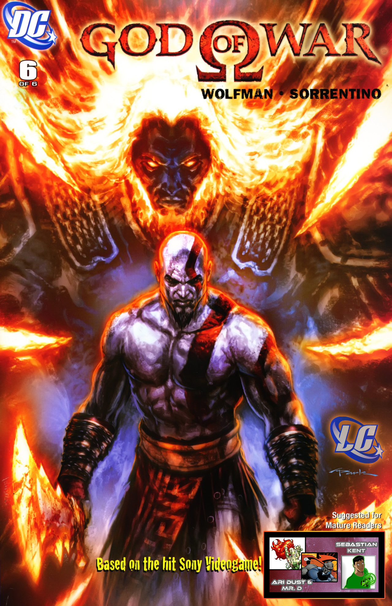 Carátula God of War 06.cbr