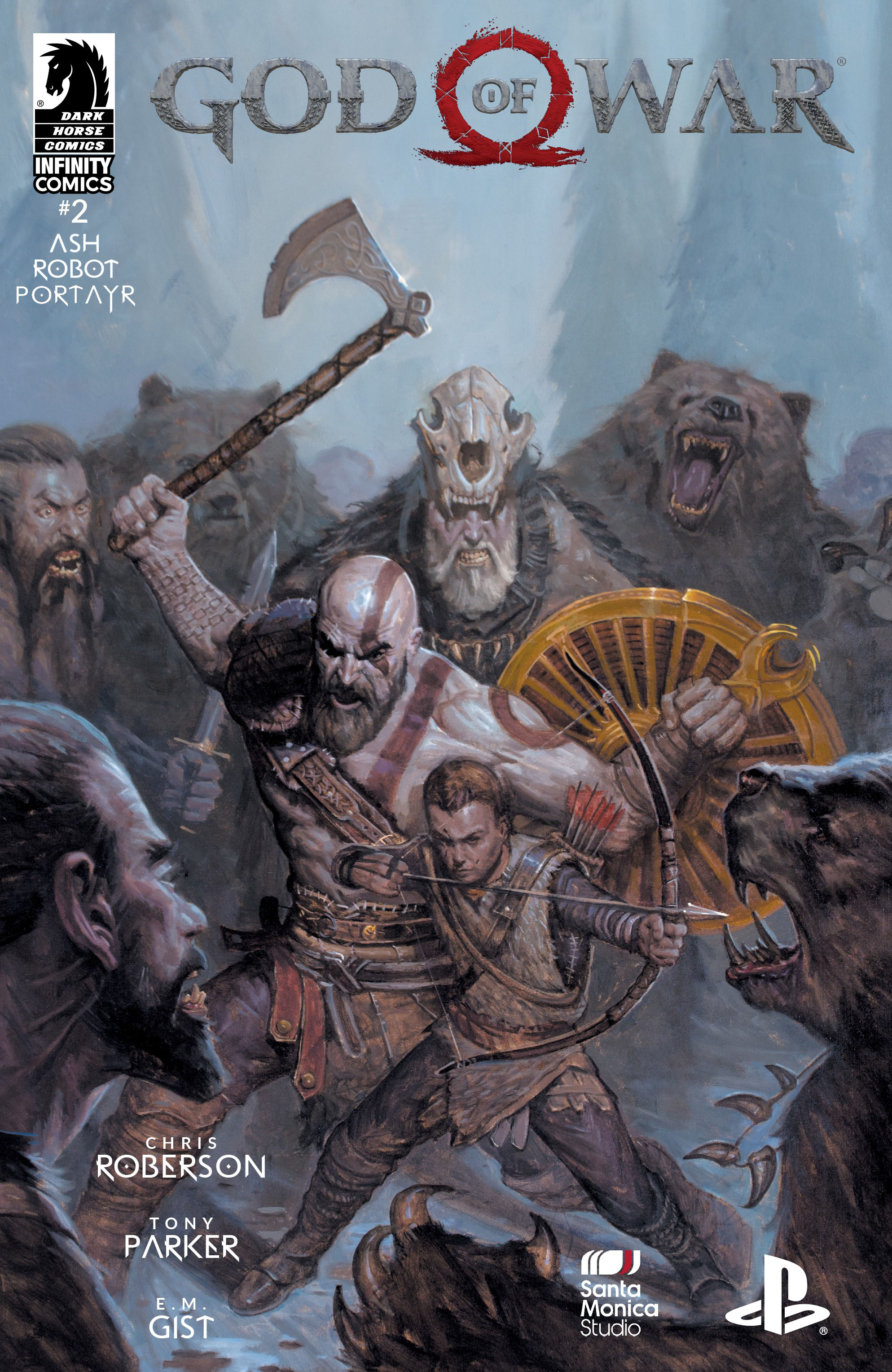 Carátula God of War Vol.2 #02.cbr