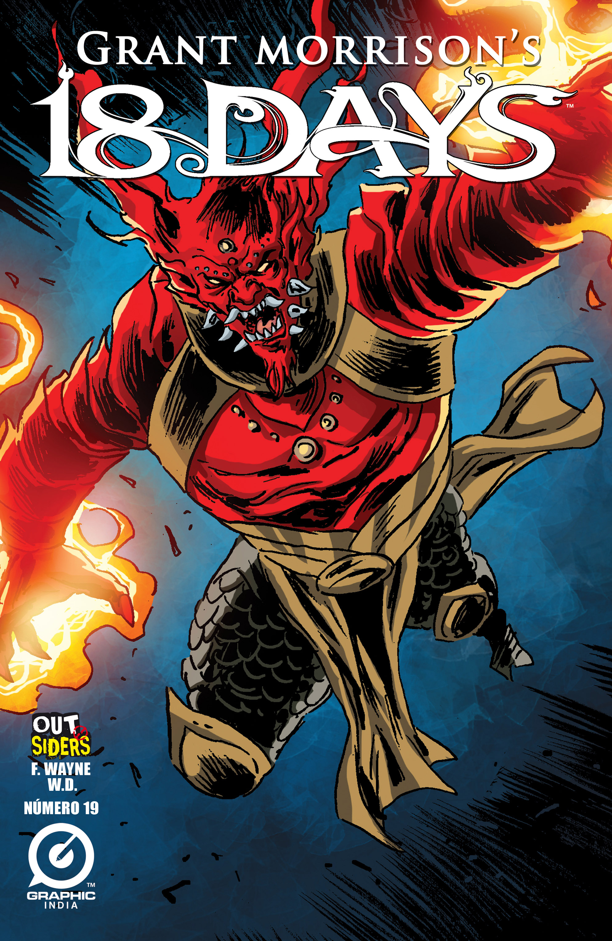 Carátula Grant Morrison's 18 Days 19 [HijosDeMalebolgia].cbr