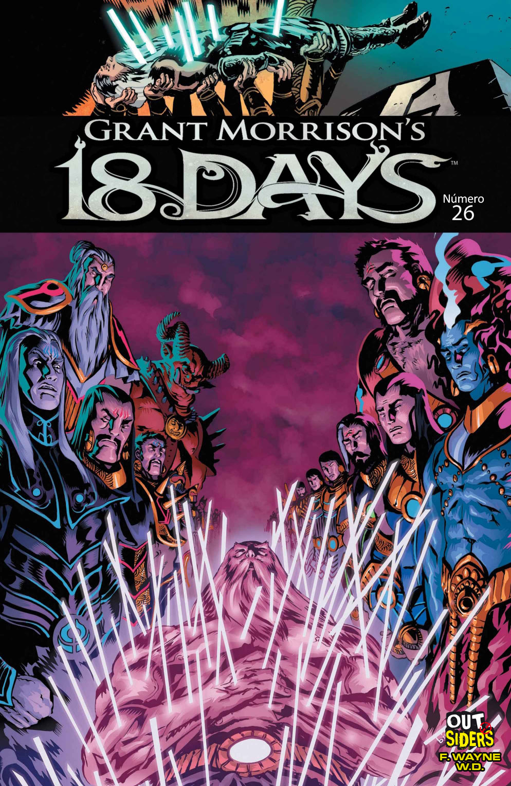 Carátula Grant Morrison's 18 Days 26 [HijosDeMalebolgia].cbr