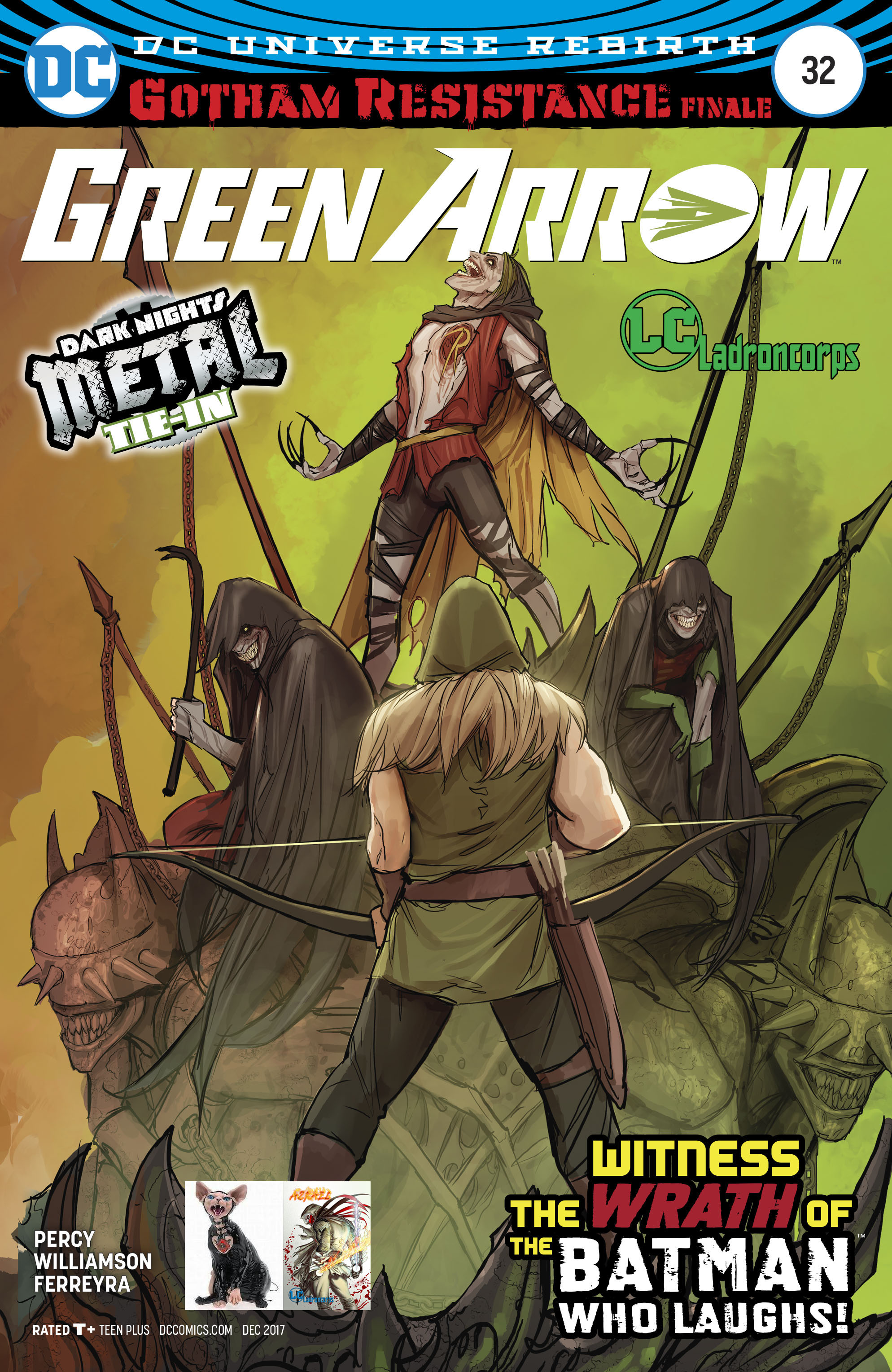 Carátula 16. Green Arrow Vol.6 #32.cbr