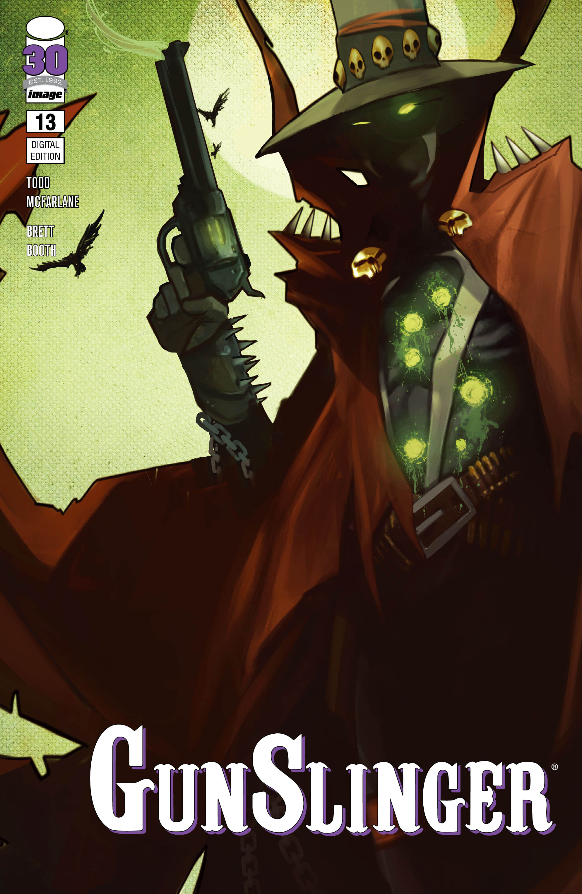 Carátula Gunslinger Spawn #13 [9RC, RG] @Comicverso.cbr