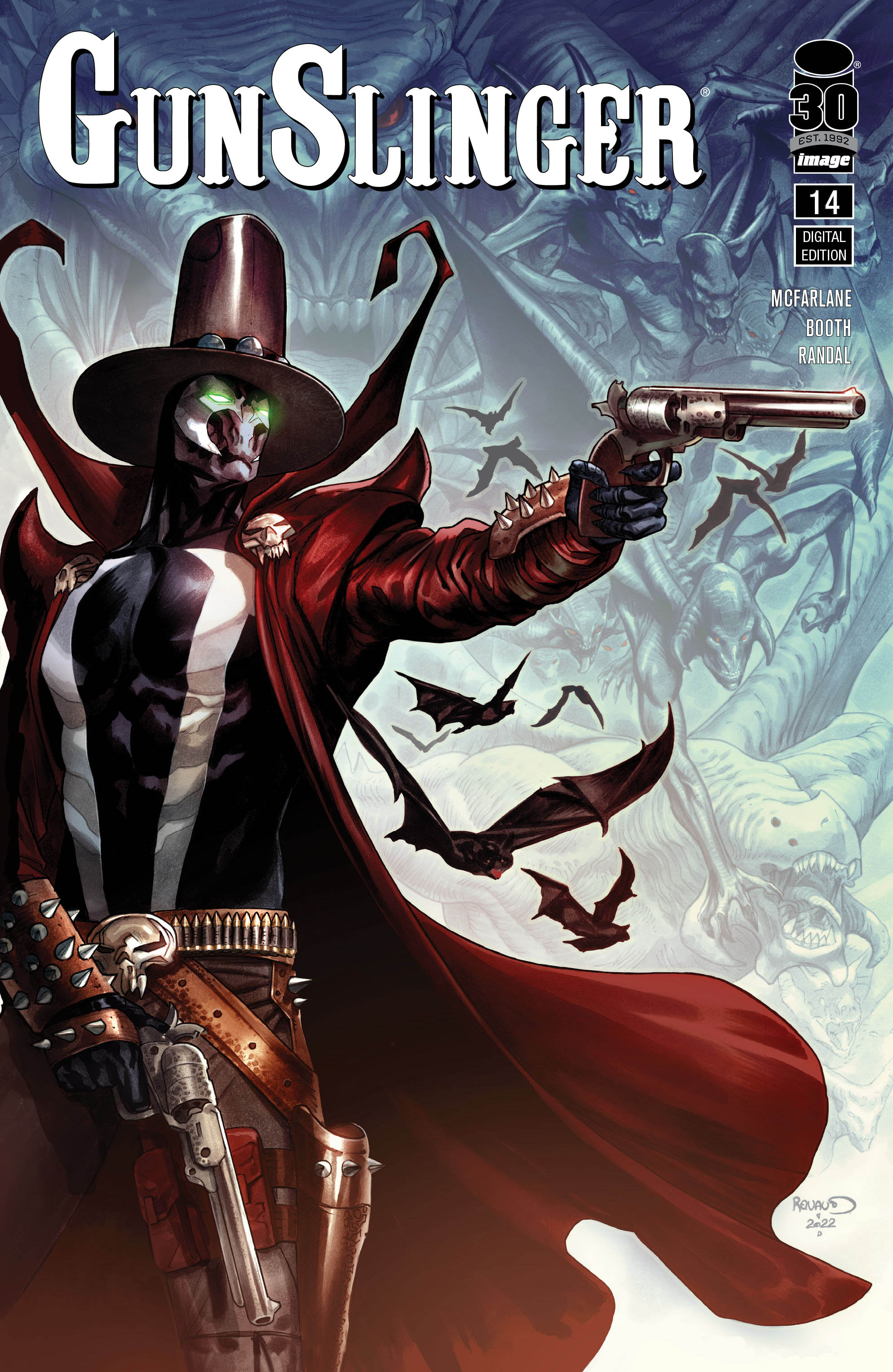 Carátula Gunslinger Spawn #14 [9RC, RG] @Comicverso.cbr