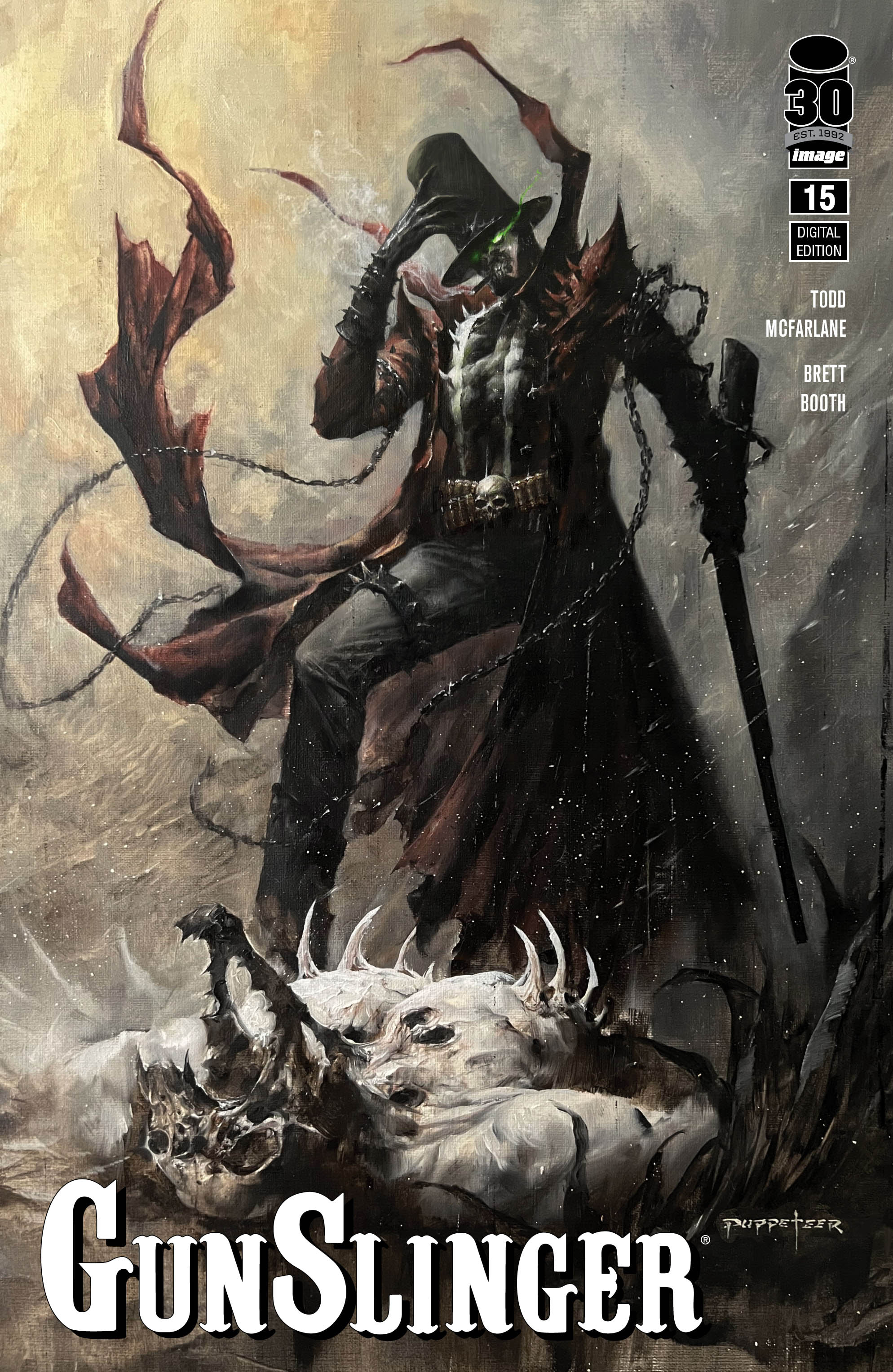 Carátula Gunslinger Spawn #15 [9RC, RG] @Comicverso.cbr