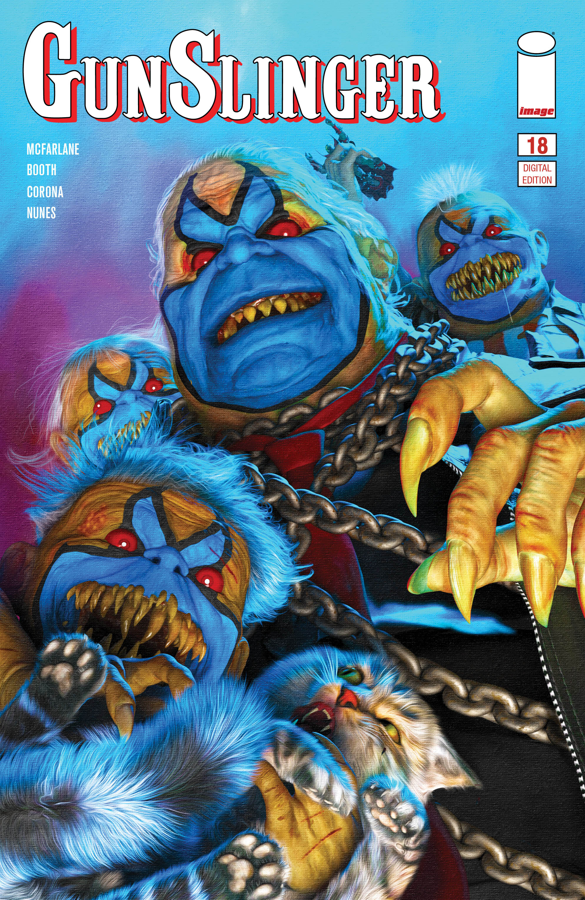 Carátula Gunslinger Spawn #18 [9RC, RG] @Comicverso.cbr