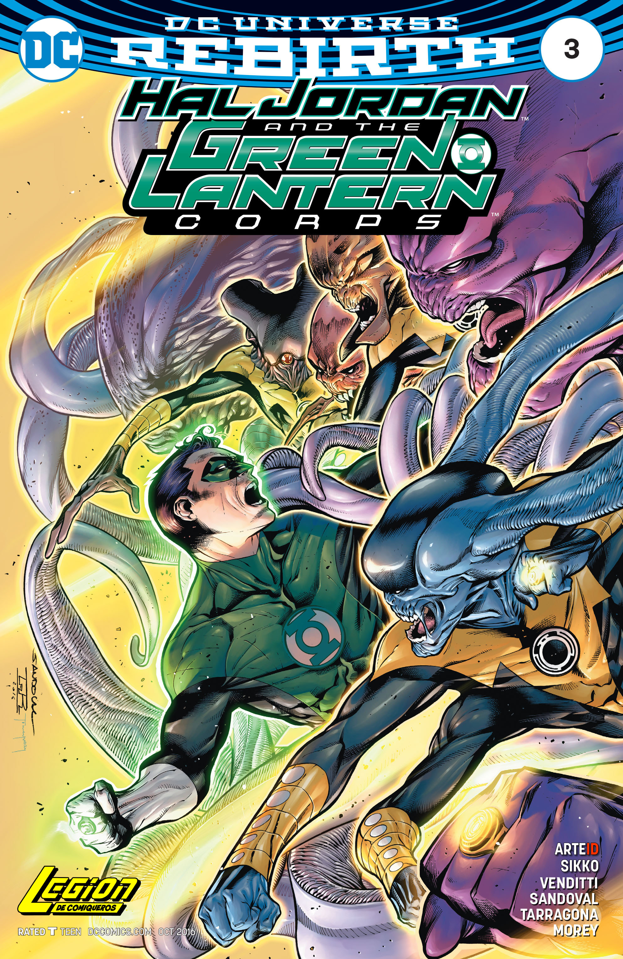 Carátula Hal Jordan and the Green Lantern Corps 03.cbr