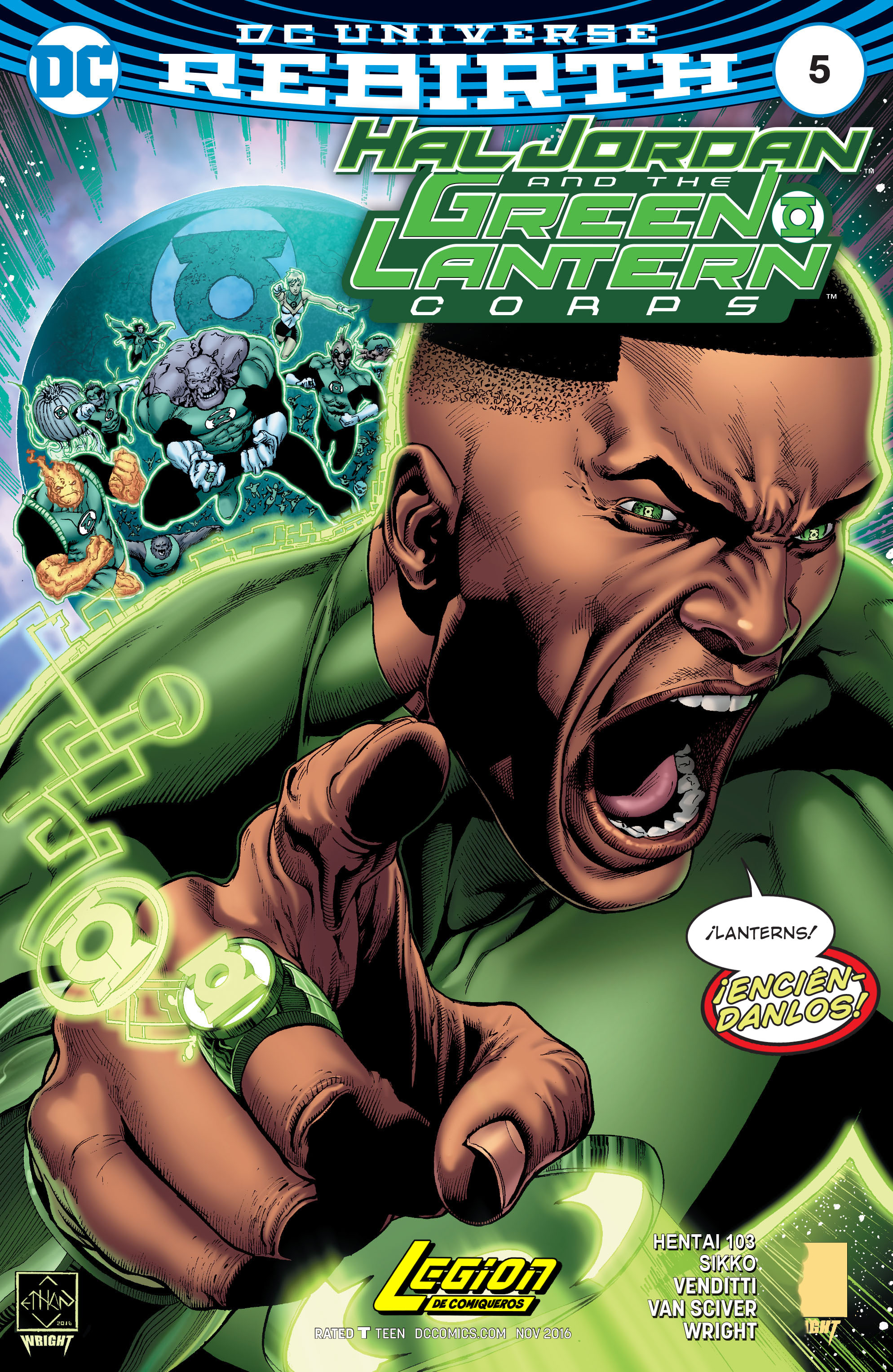 Carátula Hal Jordan and the Green Lantern Corps 05.cbr
