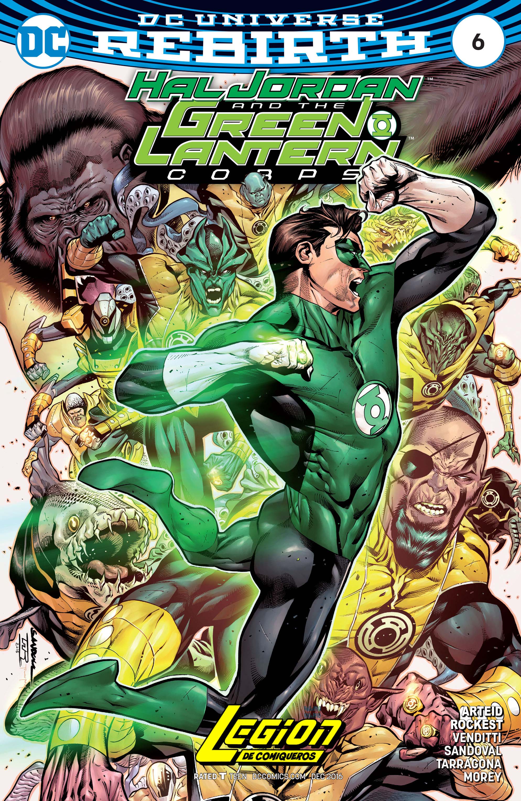 Carátula Hal Jordan and the Green Lantern Corps 06.cbr