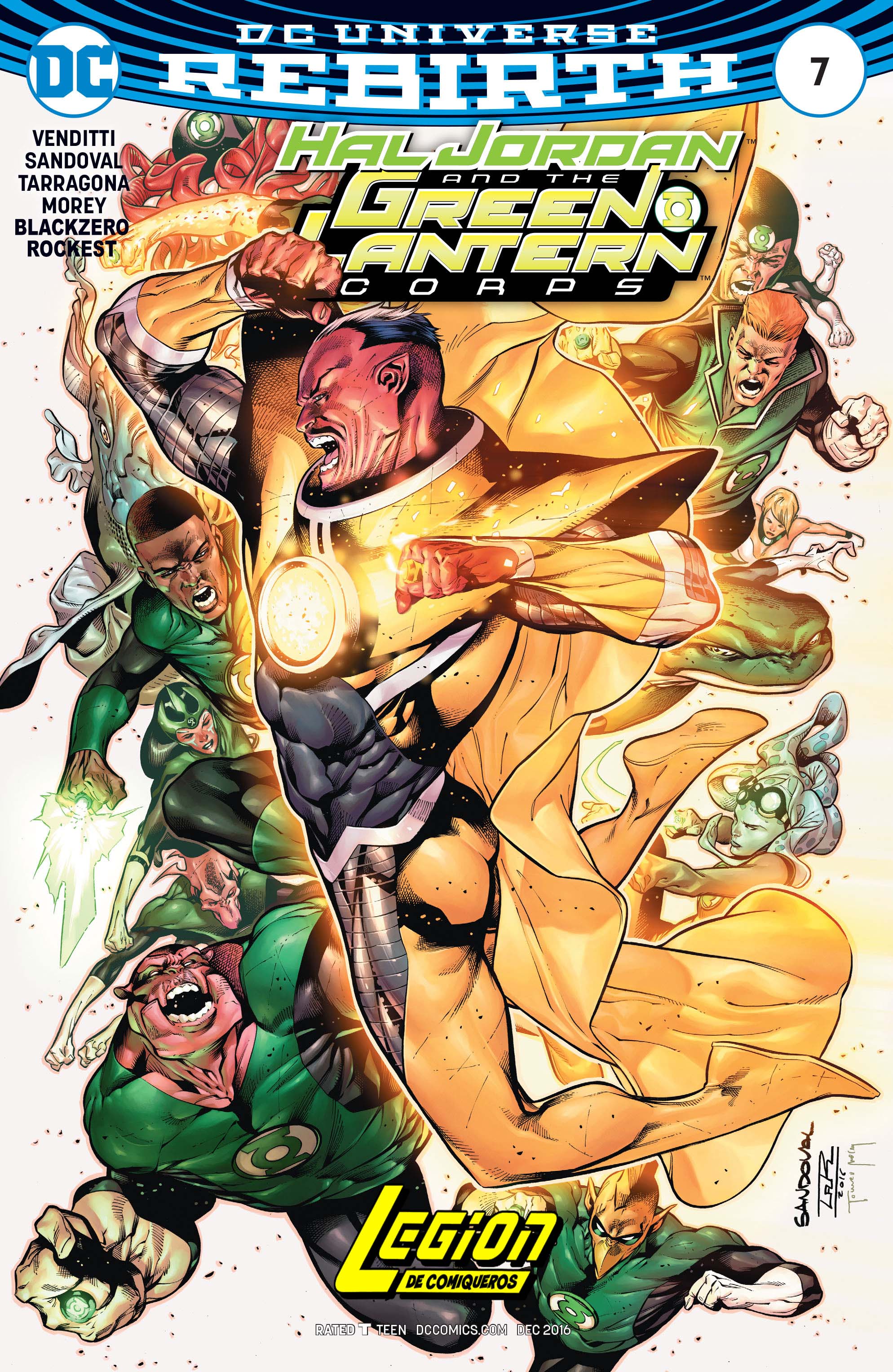 Carátula Hal Jordan and the Green Lantern Corps 07.cbr