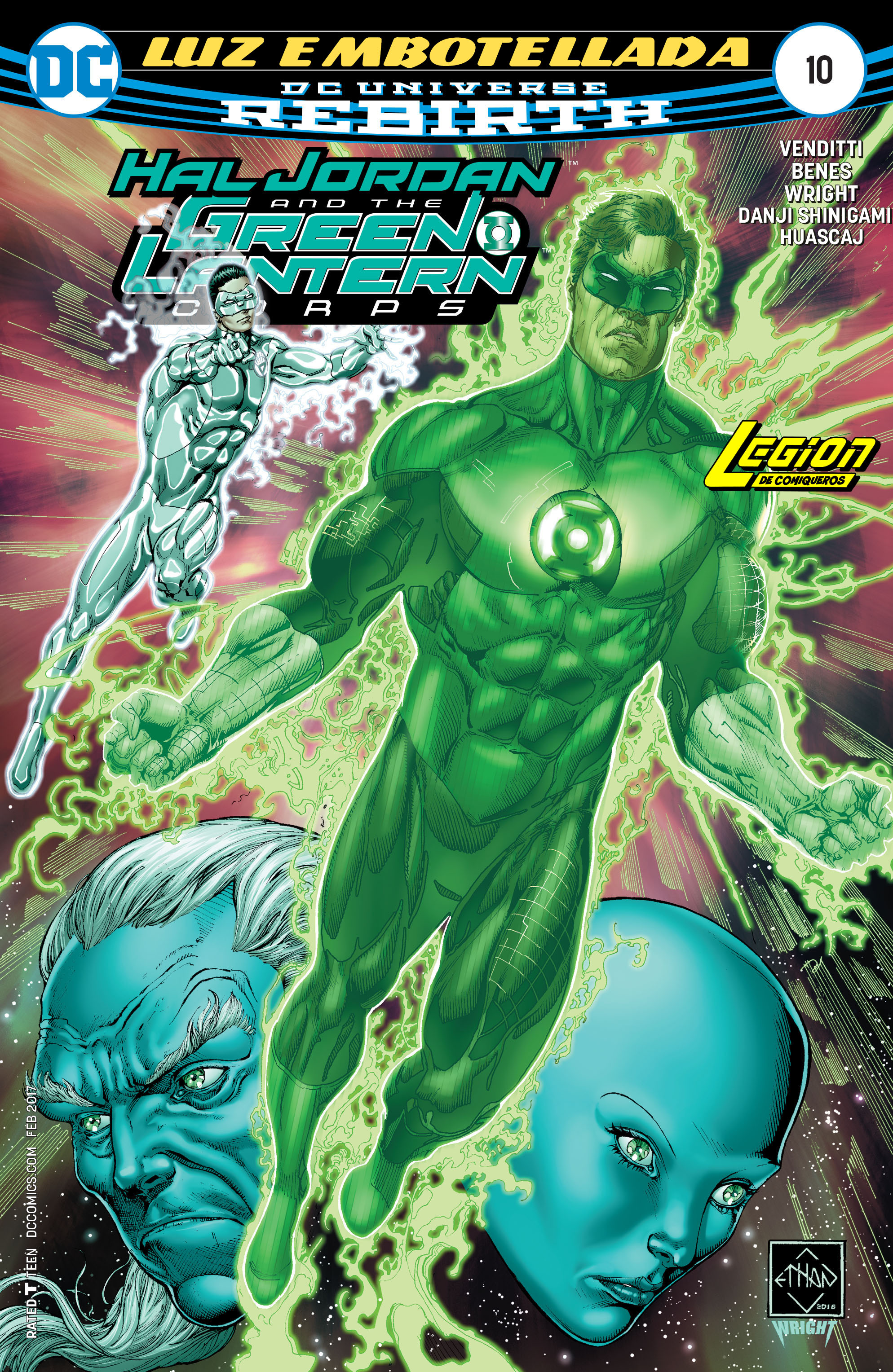 Carátula Hal Jordan and the Green Lantern Corps 10.cbr